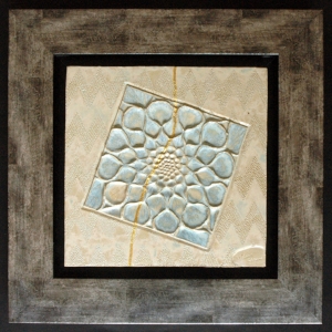 Homage to Olivia Fraser (2015) Size without frame: 26 x 26 cm SOLD