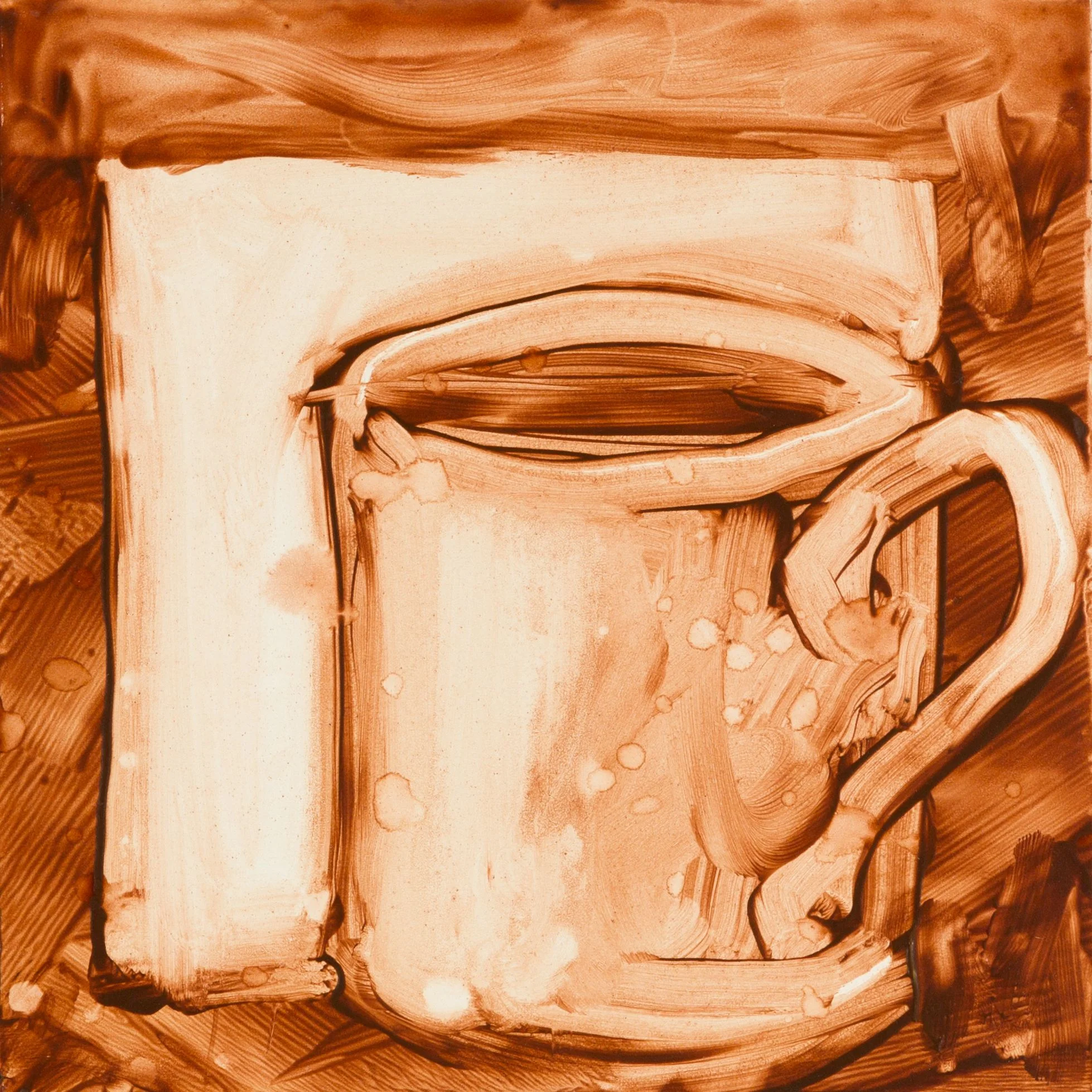 A Widow’s Routine • 1 of 13 panels - oil on board • 112 x 20 inches