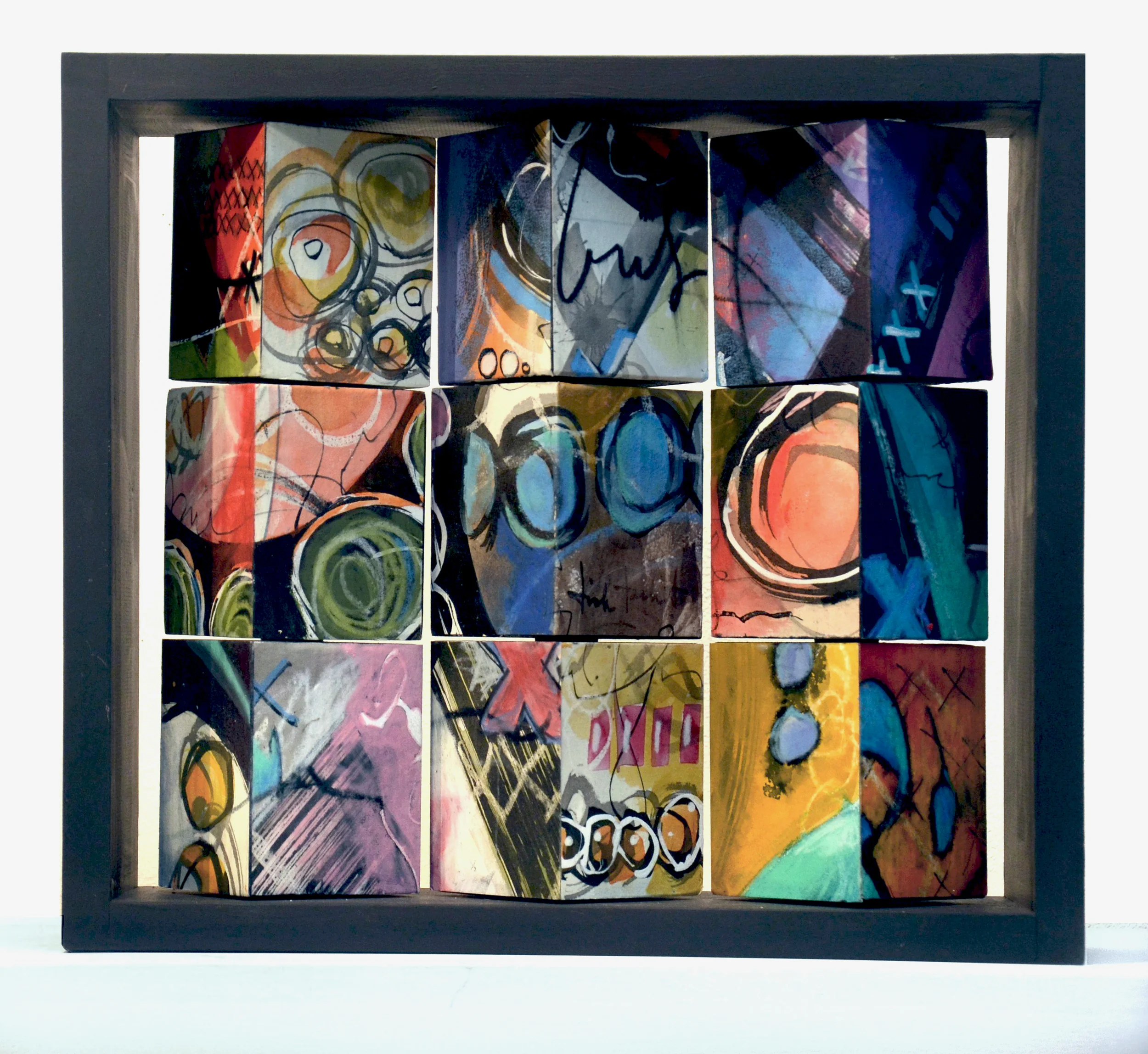 Laurie McIntosh  Whirling Pages   24 x 20