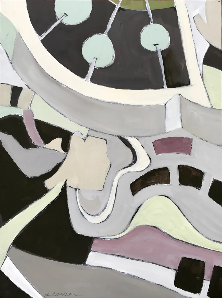 Fair Corbel • acrylic on paper • 22 x 30
