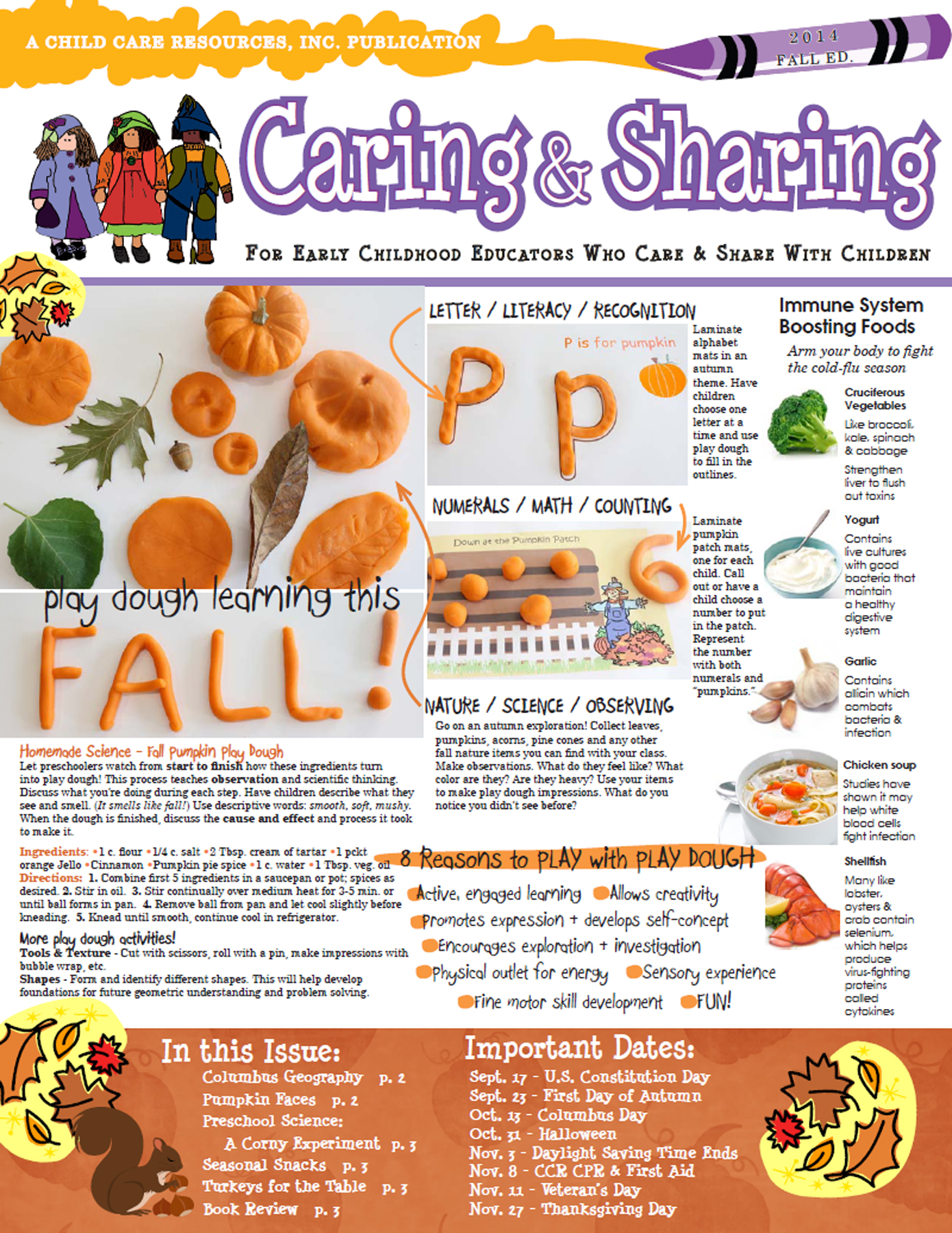 CCR Caring&Sharing Fall 2014 Edition