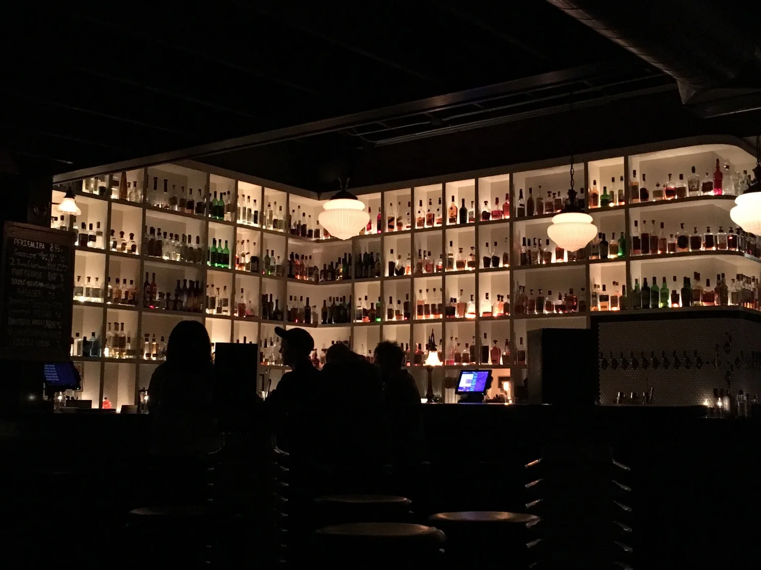 The bar at Victoria