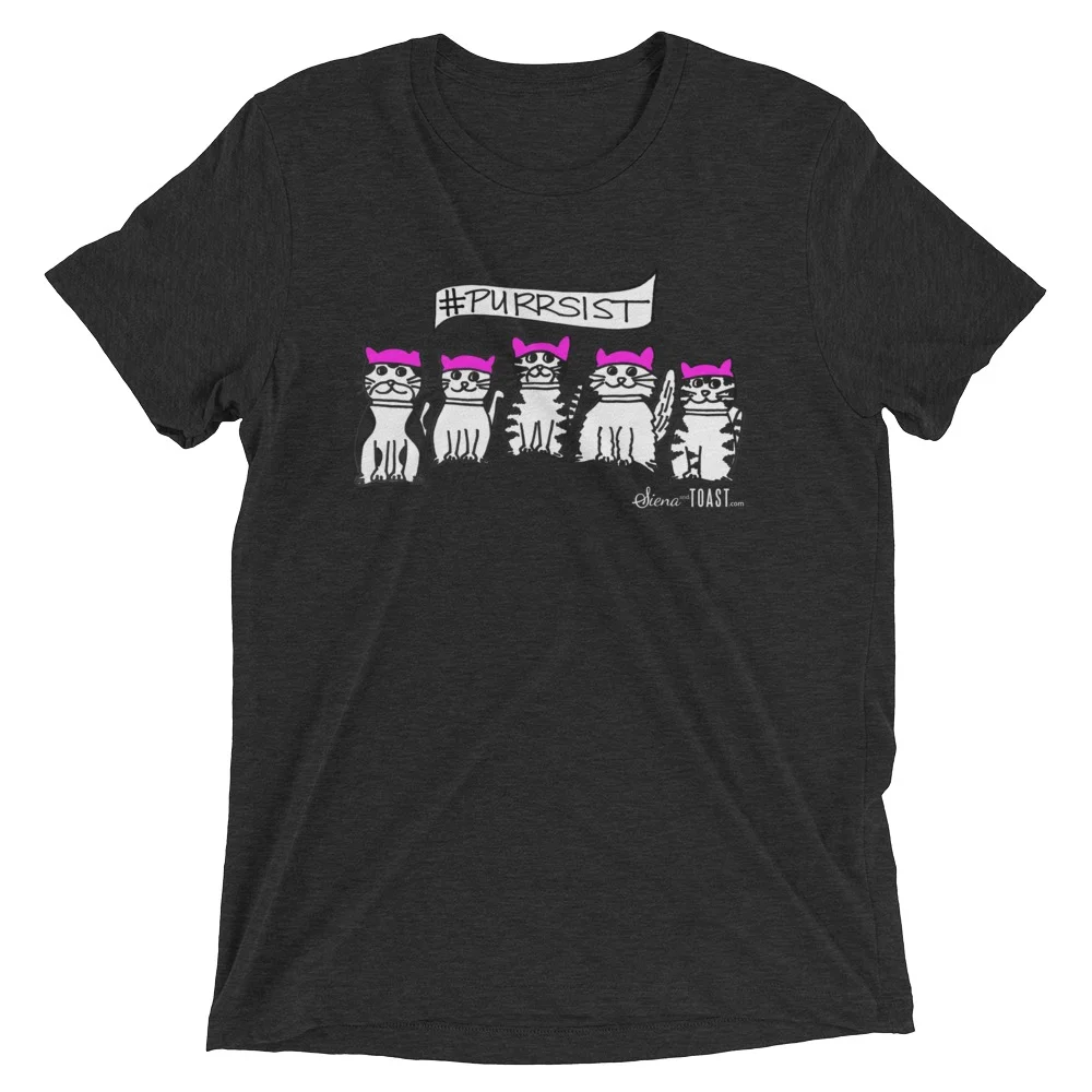 PURRSIST-Unisex BellaCanvas 3413-Charcoal-Black.jpg