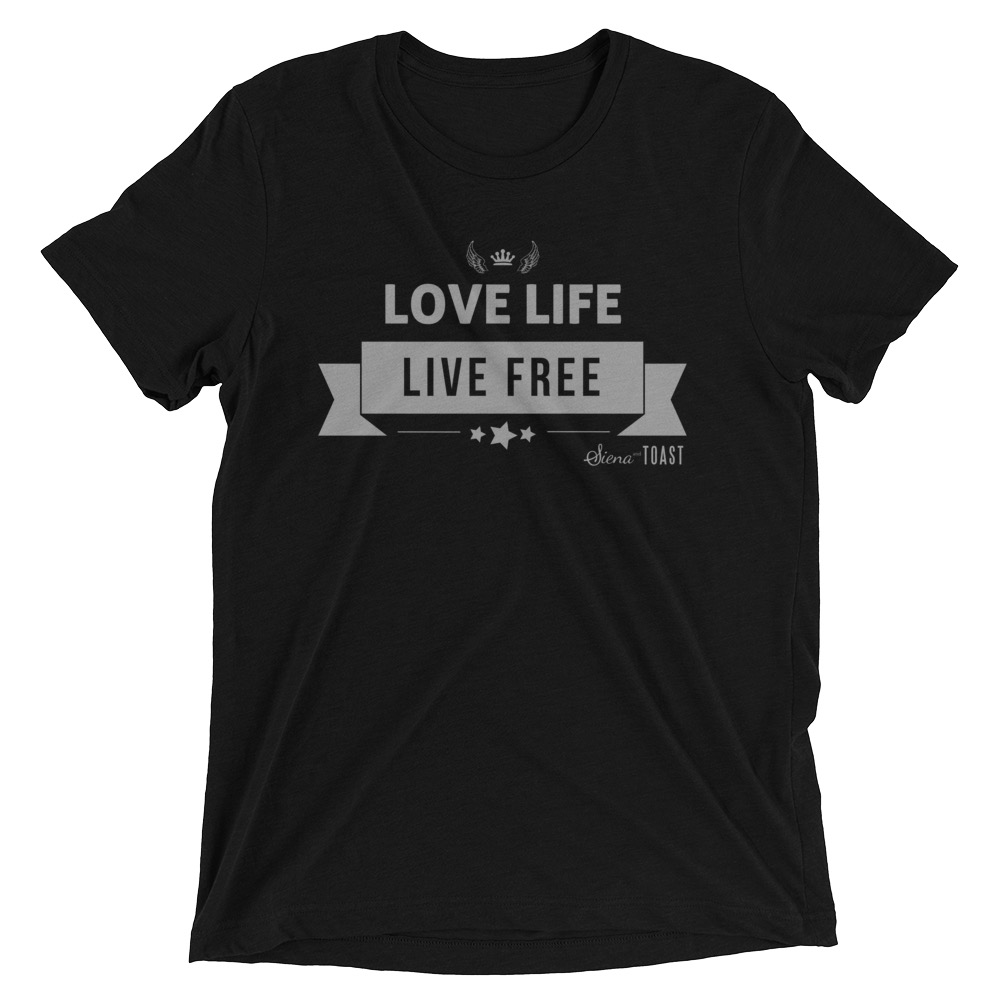 UNISEX BellaCanvas 3413 Triblend - LLLF banner Black.jpg
