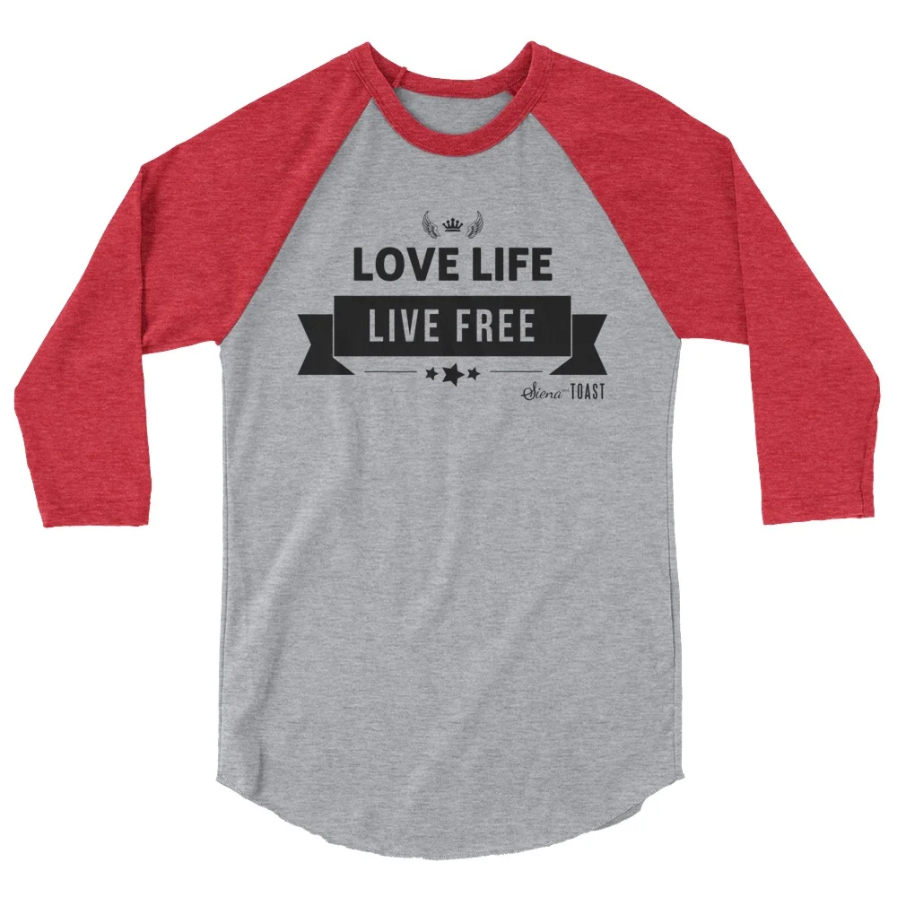 Unisex Tultex 245 Raglan - LLLF banner HeatherGrey-HeatherRed.jpg