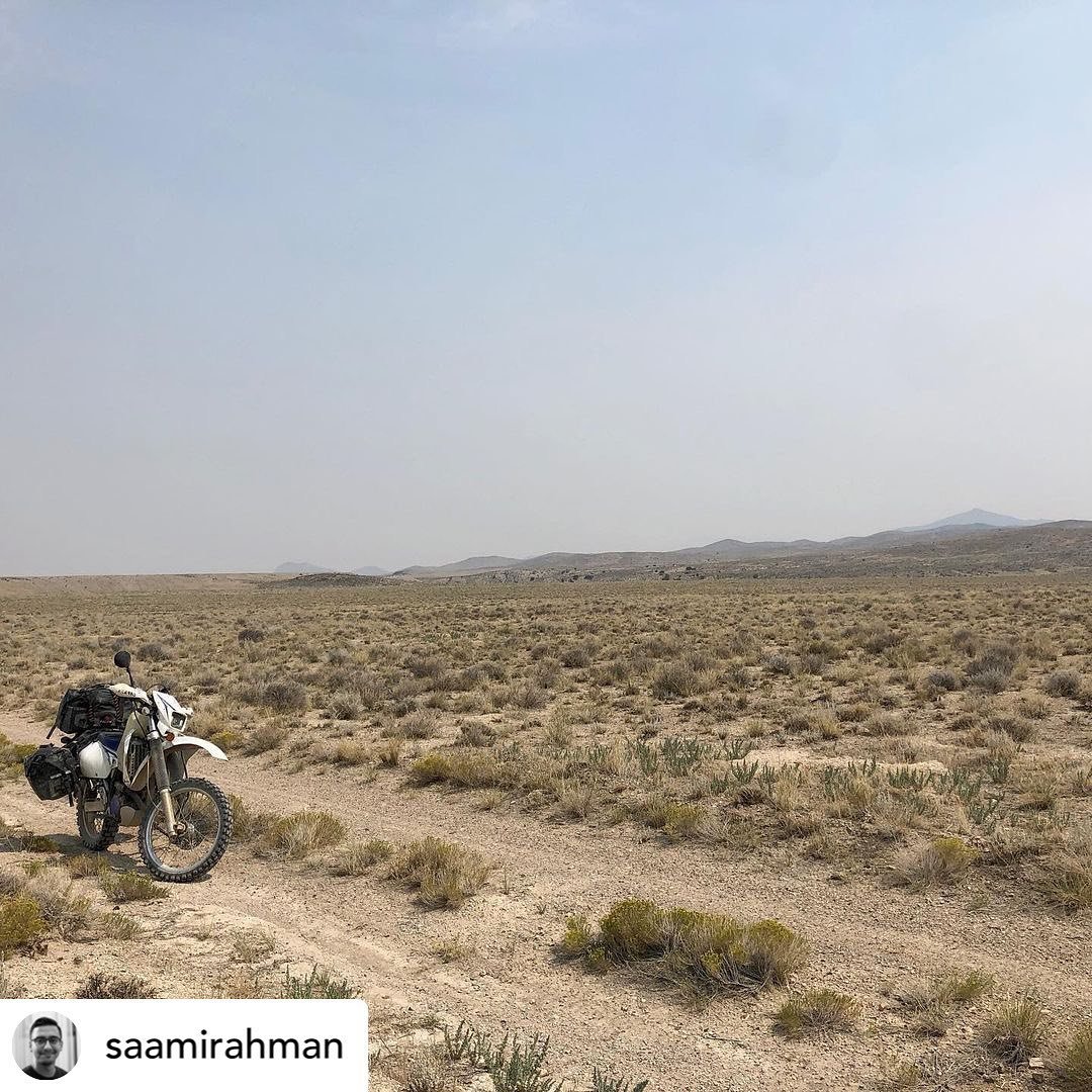 Y&rsquo;all really need to follow @saamirahman 

He&rsquo;s currently living all of our dreams and posting it proper. 

BIG TIME RIDE RESPECT

Posted @withregram &bull; @saamirahman Day 23

This morning when I started riding I was going to stick to t