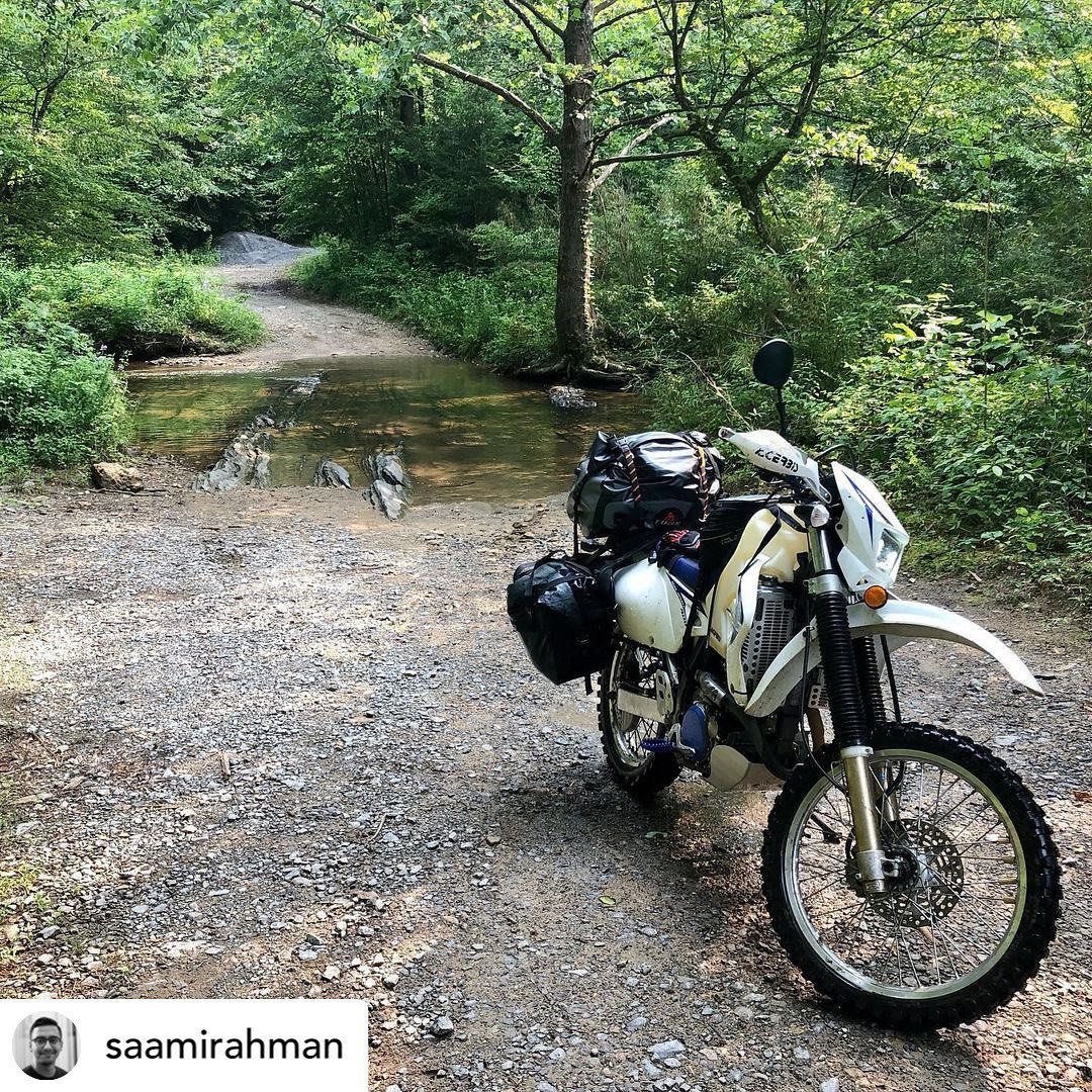BAD ASS MEMBER ADVENTURE ALERT!

Check out @saamirahman as he braves the Trans-America trail! He&rsquo;s posting regularly on his DRZ. Congrats on killing it so far dude!
&mdash;-
Posted @withregram &bull; @saamirahman Day 8

I did it! I did the wate