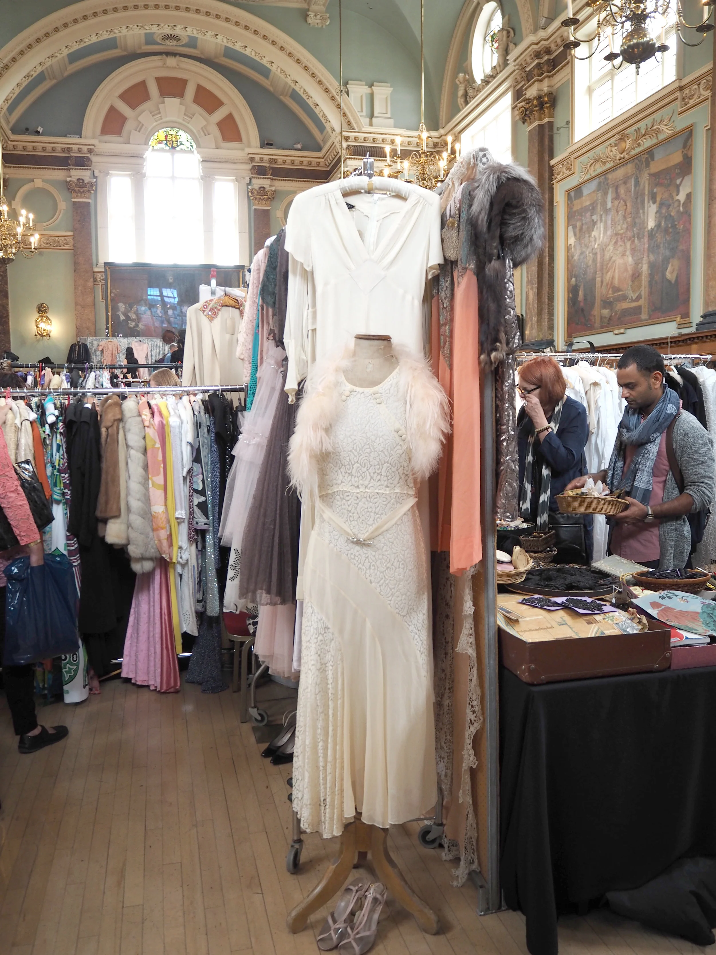 Frock Me! vintage fair at Chelsea Old Town Hall