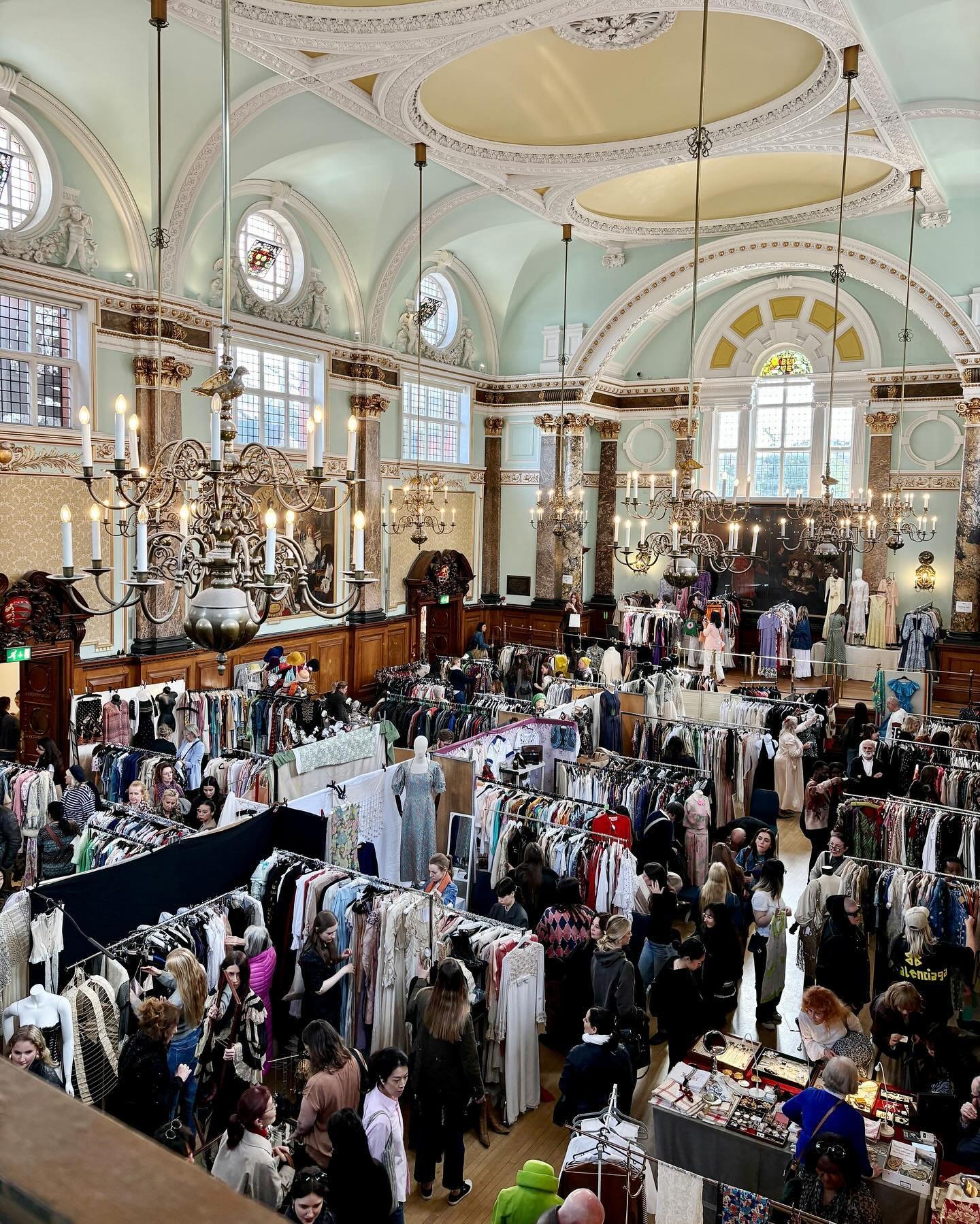 Yesterday in review ✨ And we&rsquo;re already looking forward to the next Frock Me! next month at Chelsea on Sunday 12th May 🌿 Tickets are now live &gt;&gt; https://FrockMeMay2024.eventbrite.co.uk #frockmevintagefair #frockme #vintagefair #chelseaol