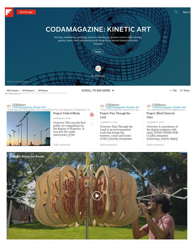 CodaMagazine- Kinetic Art Feature 