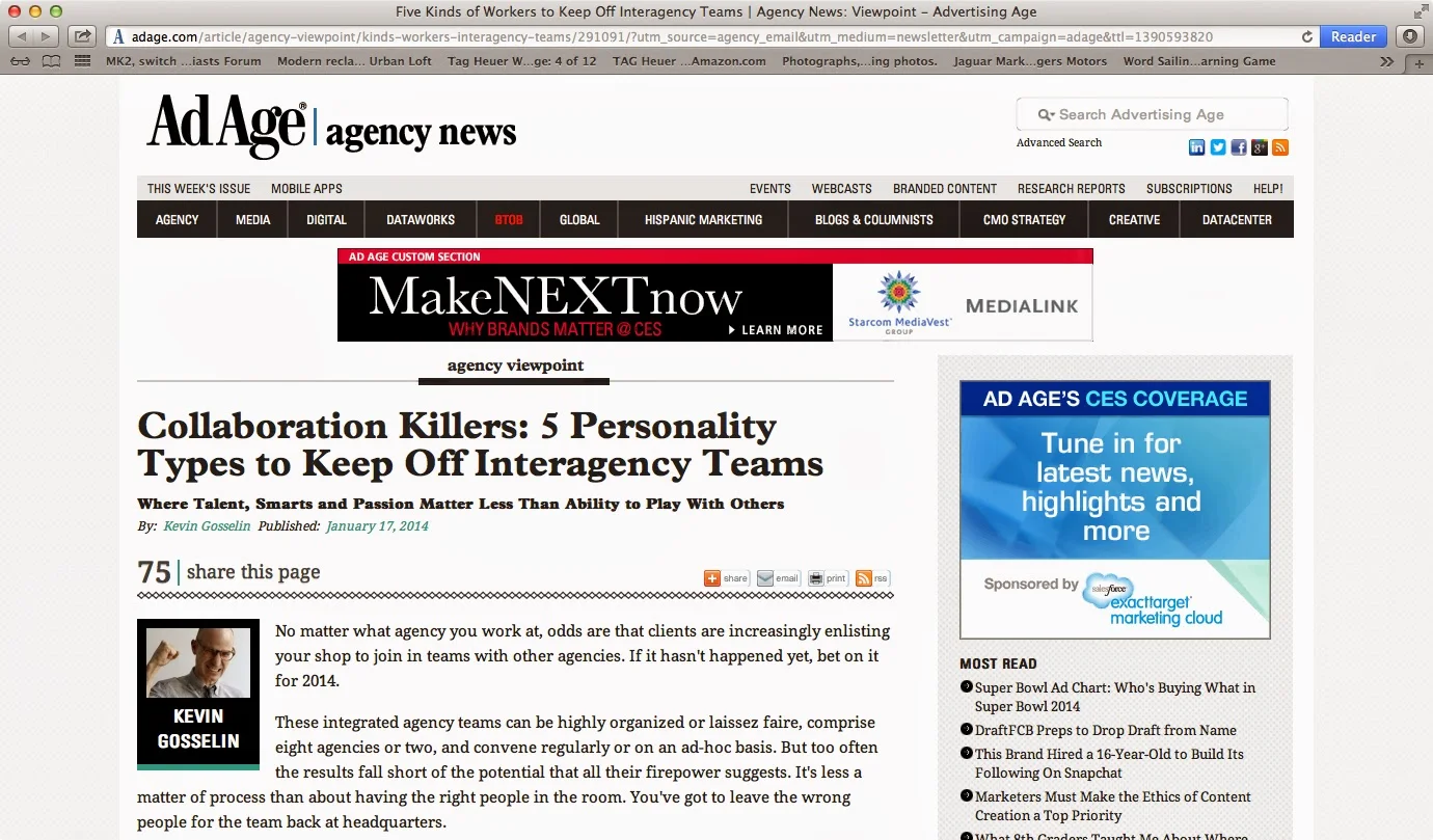 LET ME TELL YOU A STORY ABOUT MY ADVERTISING PUBLISHING