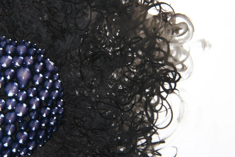 Untitled 20, detail 2005 ink and acrylic on denril vellum 17 by 14 inches