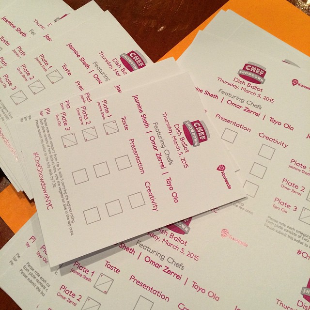 Ballots on ballots!