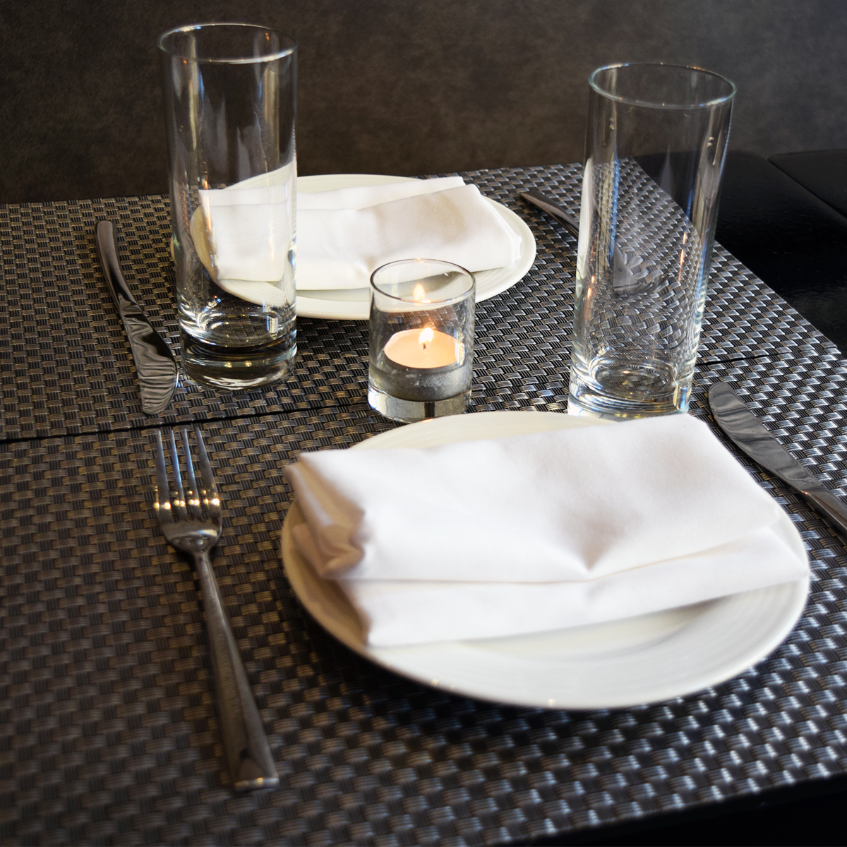 Simple elegance, a good way to start the night!