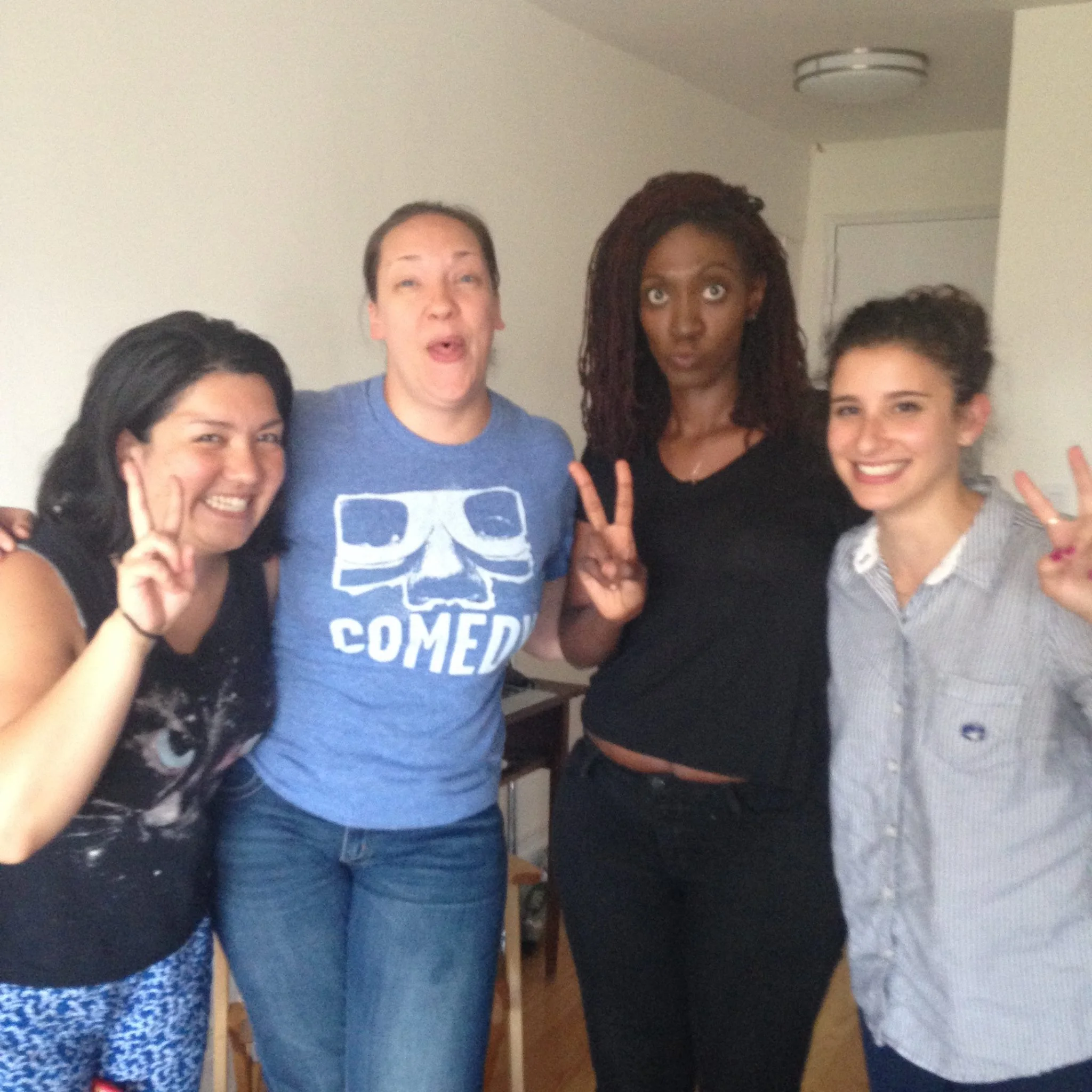 Anna, Keisha and Emily are much more polite than I am.