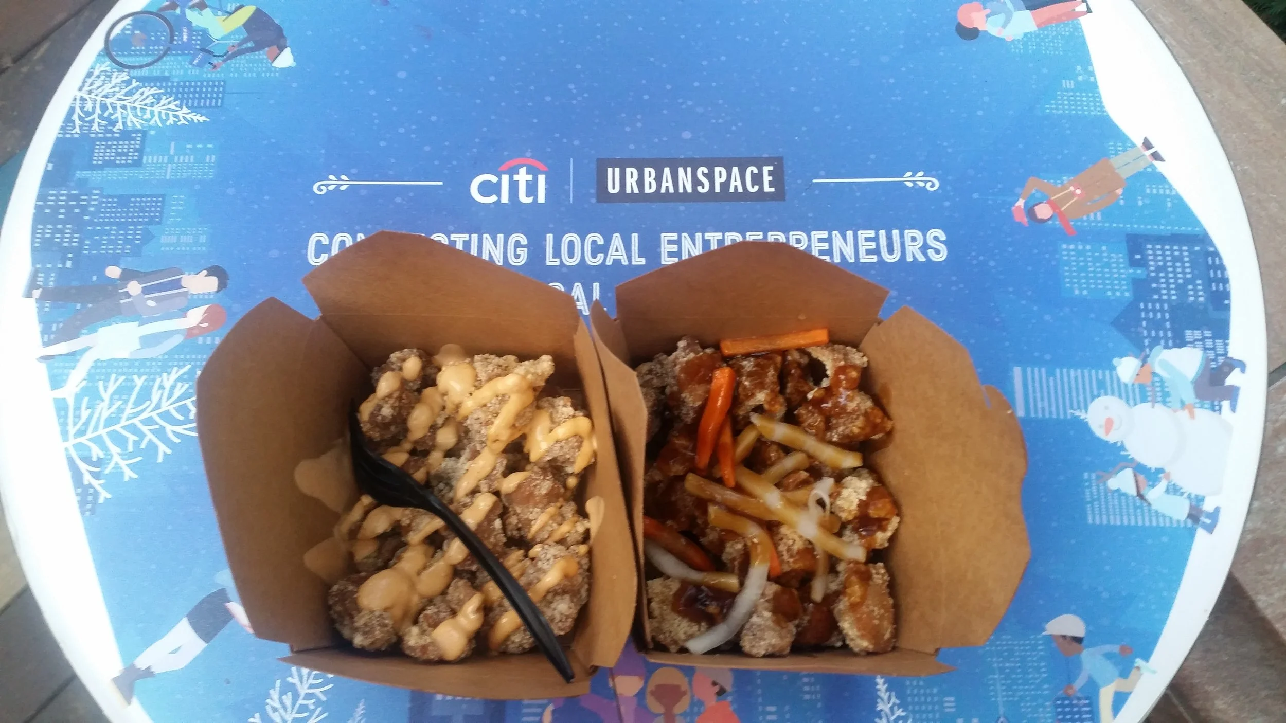 Bao by Kaya has a variety of delicious options, but the Popcorn Chicken is the best for sharing! Crispy, delicious, and addictive!