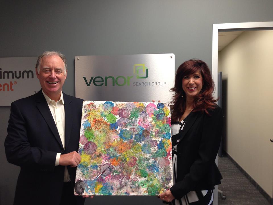 Tile gifted to Venor Search Group