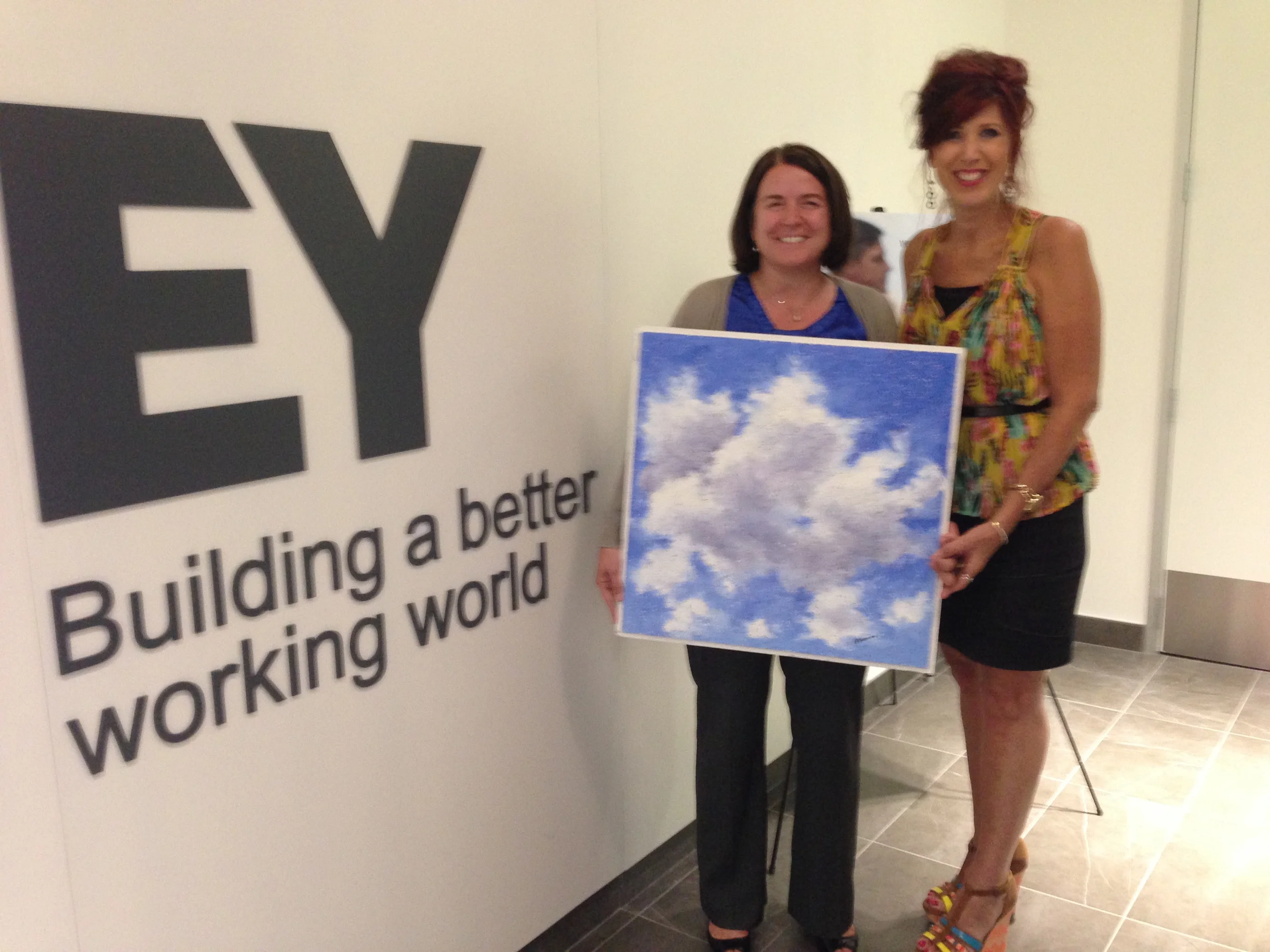  Tile presented to EY 