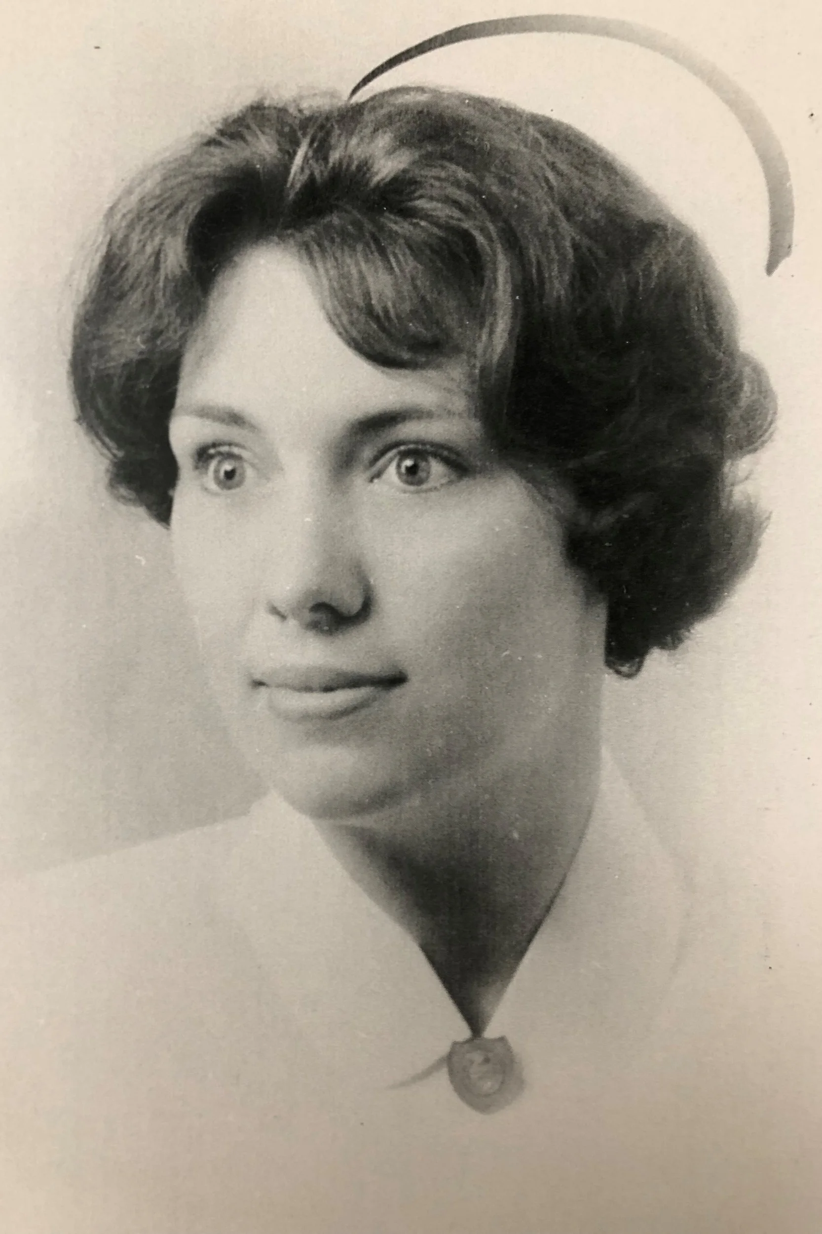 Marilyn Bright, Nursing School Graduation Photo