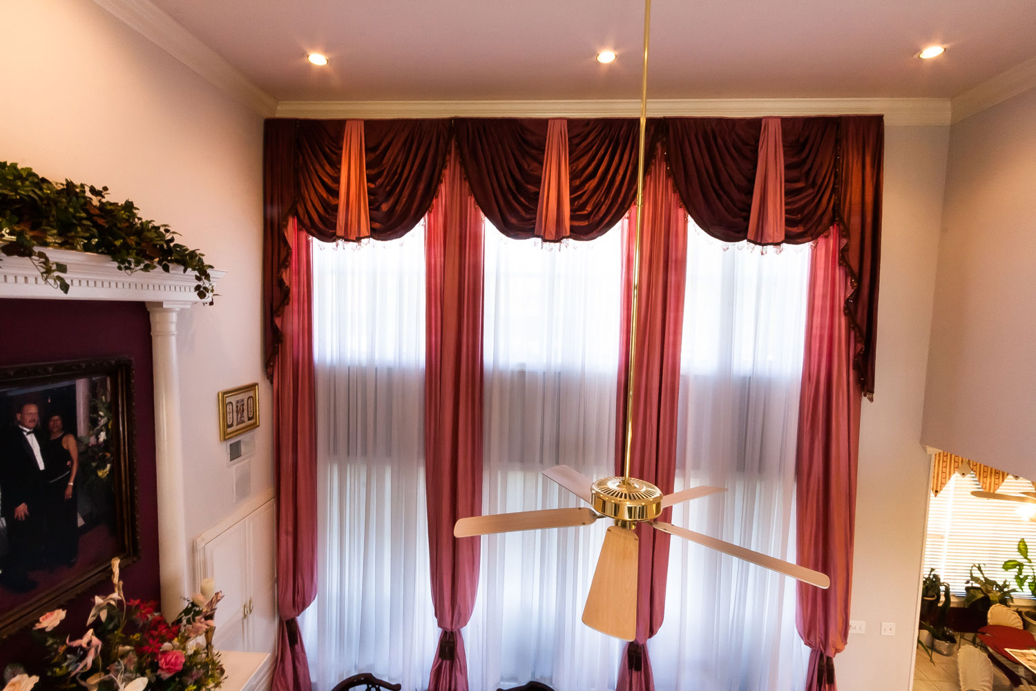 Long Curtain Valance