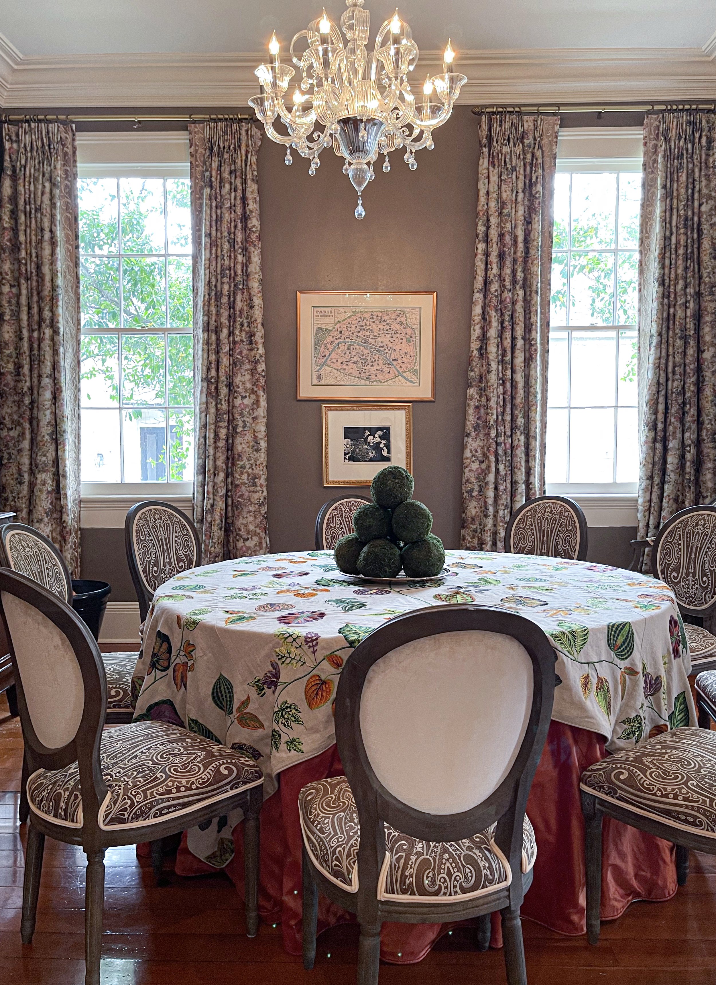 Dining room upholstery 