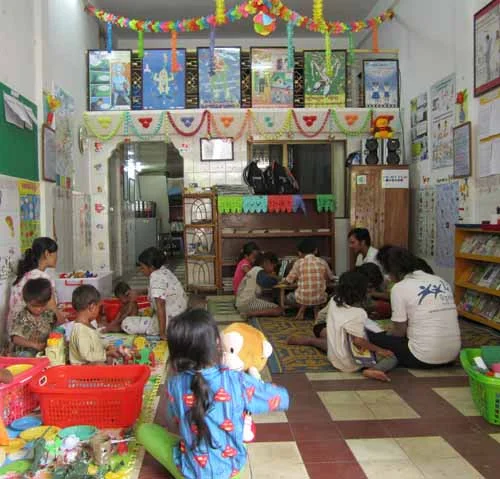 A look inside the center