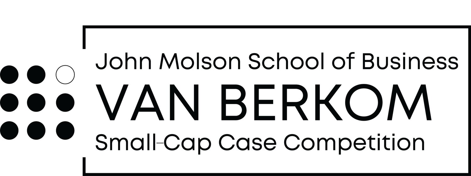 Van Berkom John Molson Small-Cap Case Competition