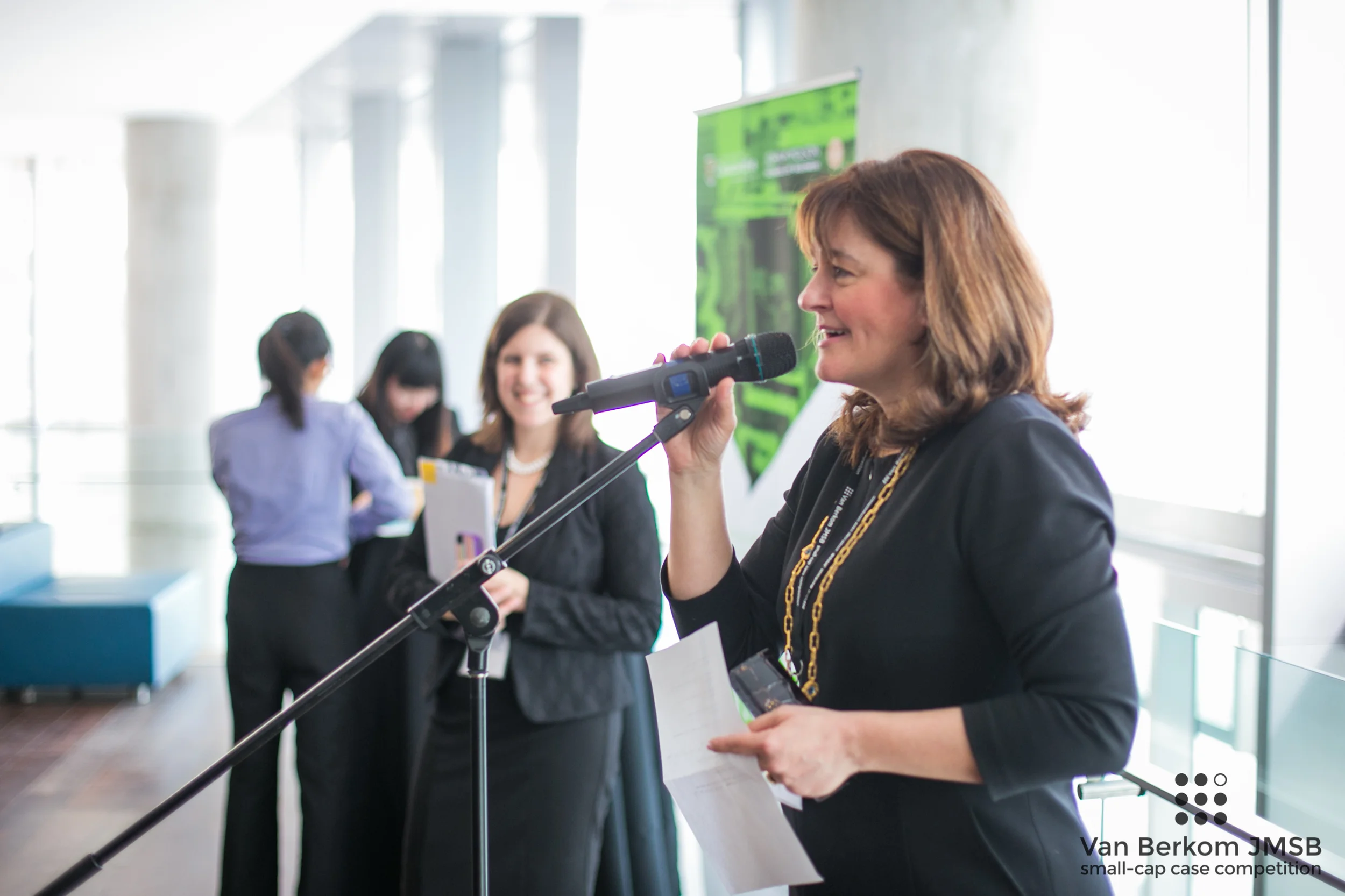 Competition Director, Reena Atanasiadis welcomes the teams