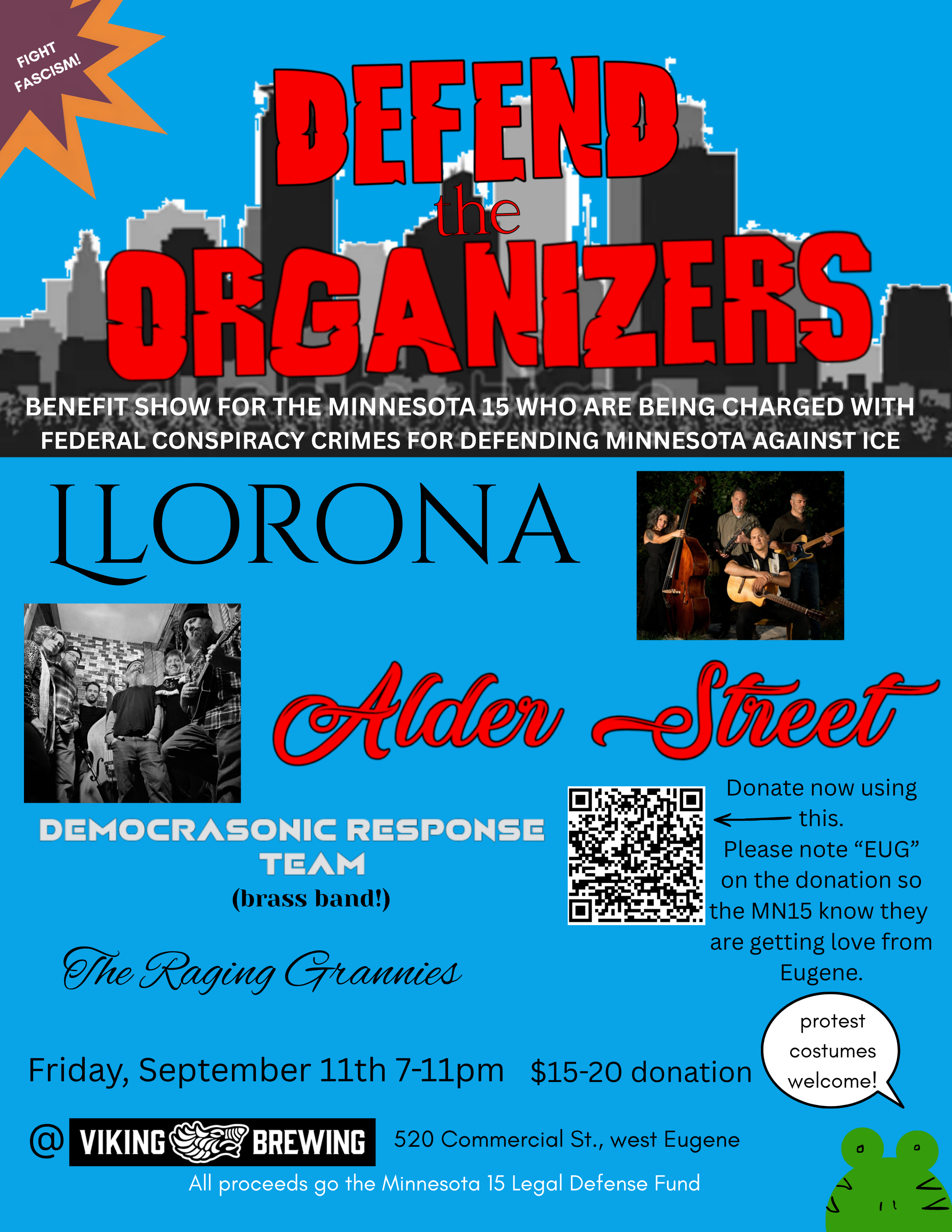 Defend the Organizers - Benefit for the Minnesota 15
