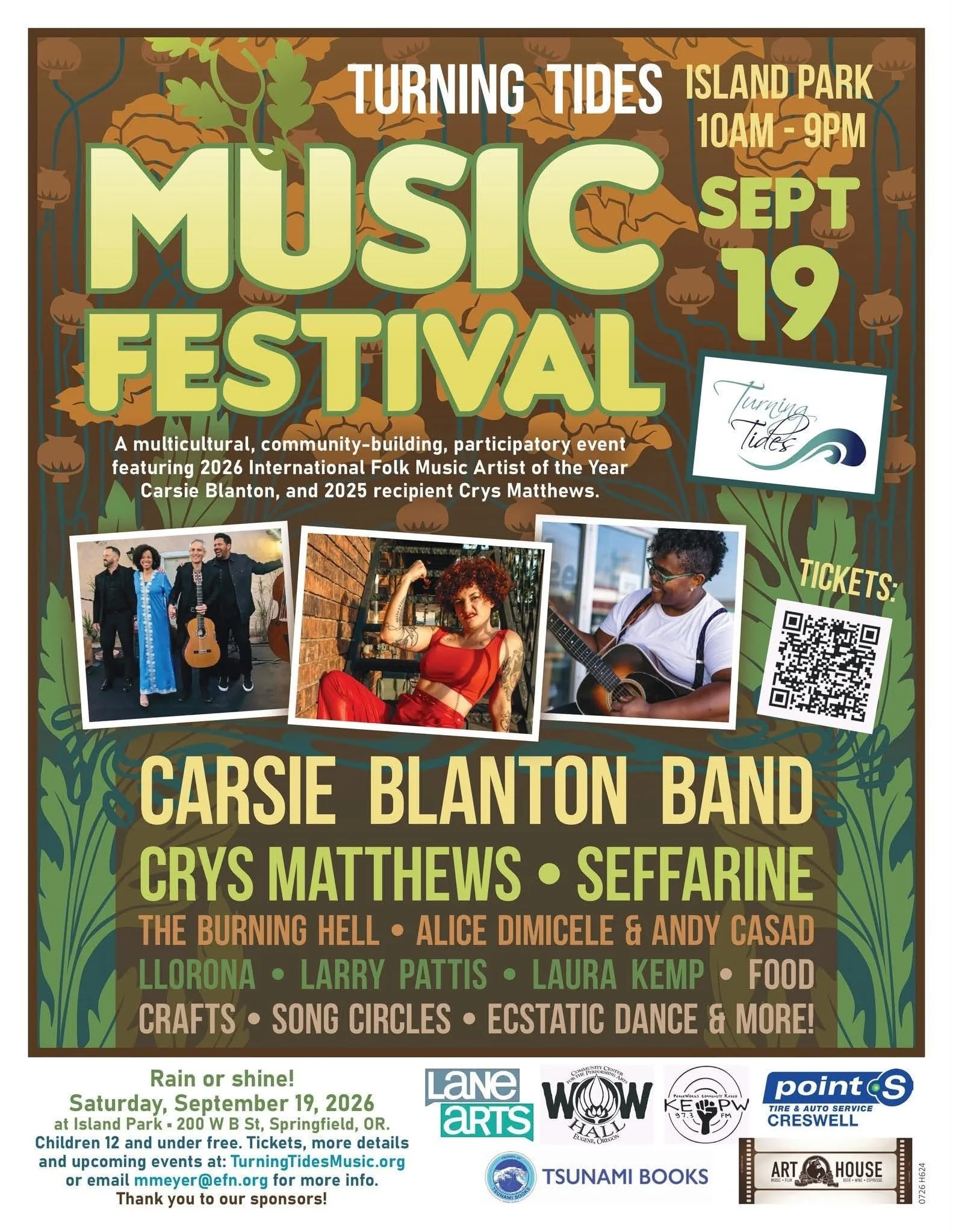 Llorona at the Turning Tides Music Festival