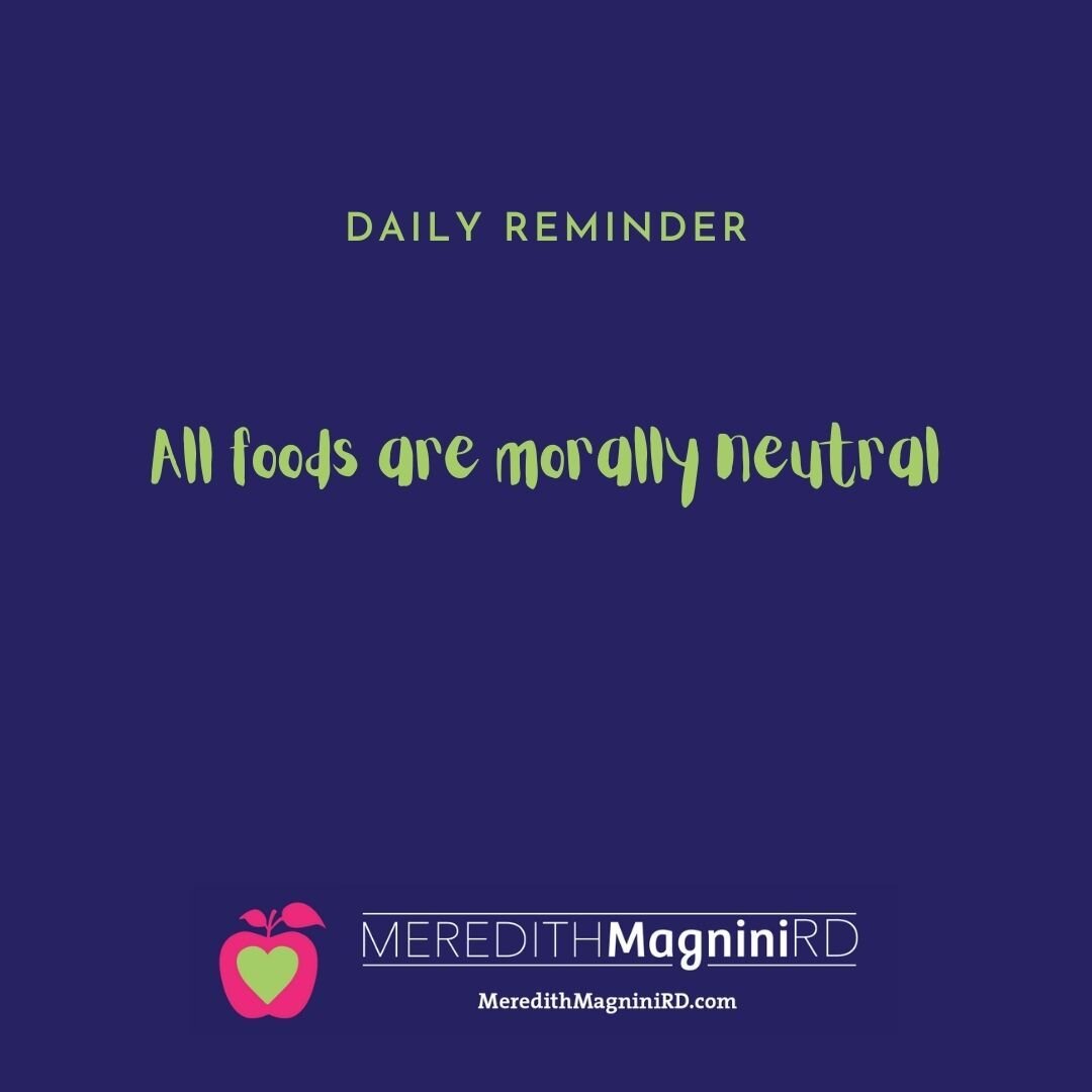 I&rsquo;ve been around the block and have seen the latest trends and patterns in food and nutrition world since the 1990s. And guess what? The common denominator with all trends and diets is they moralize food. Food is not a moral issue- it&rsquo;s n