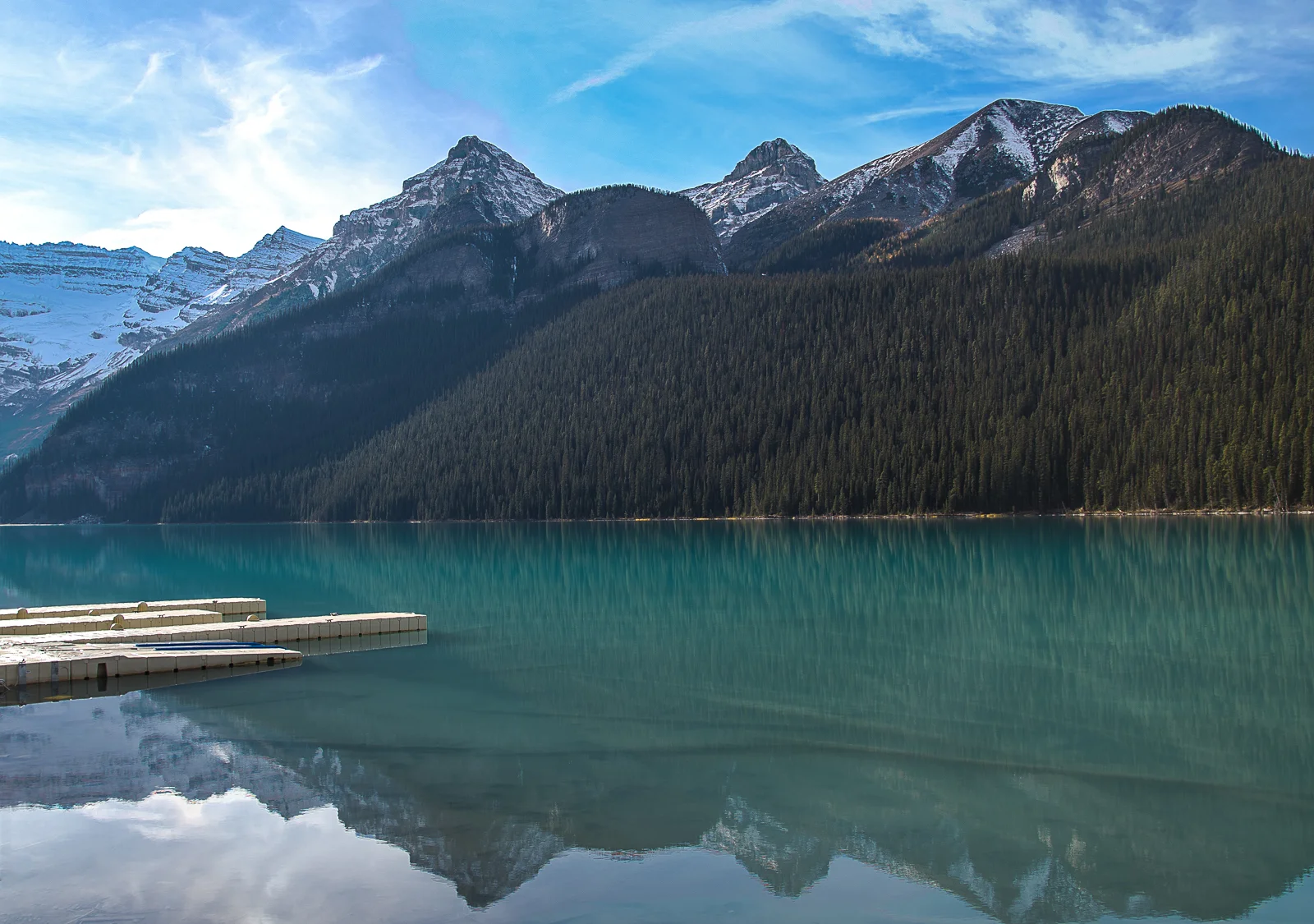 Pure Turquoise. Lake Louise is a popular glacier fed lake in Banff National Park. It has a Chateau that sets right beside it, that I am sure is a great place to stay. We did not stay there this trip though. We did take the time to hike up the mountain along the lake. I am not sure how far I actually got, but it seemed like it was a ways up there. This is definitely a location that I plan on returning to.