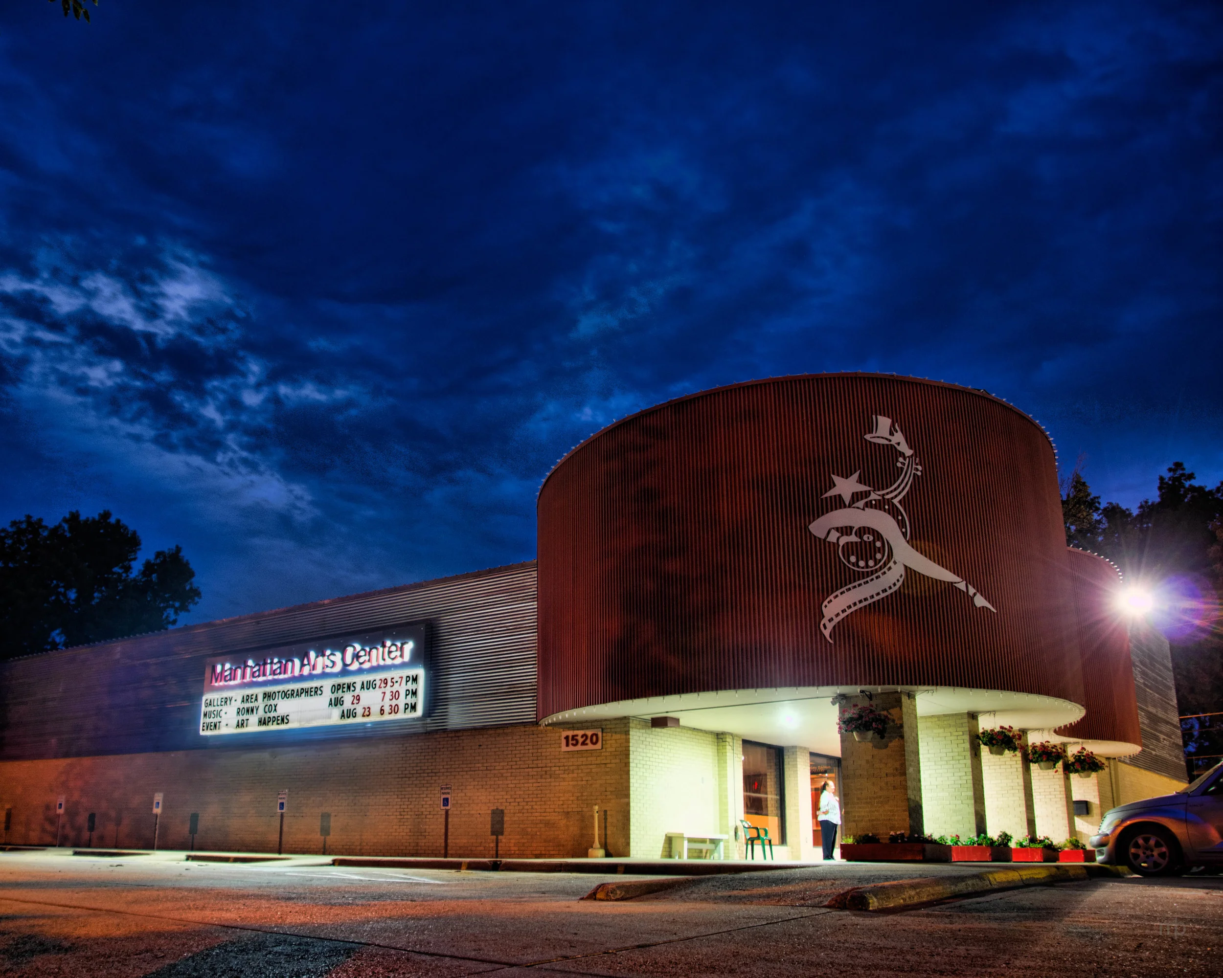 MAC at Night. Manhattan Arts Center.