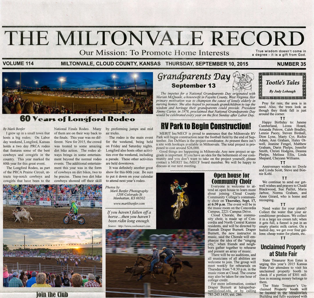 Miltonvale Record