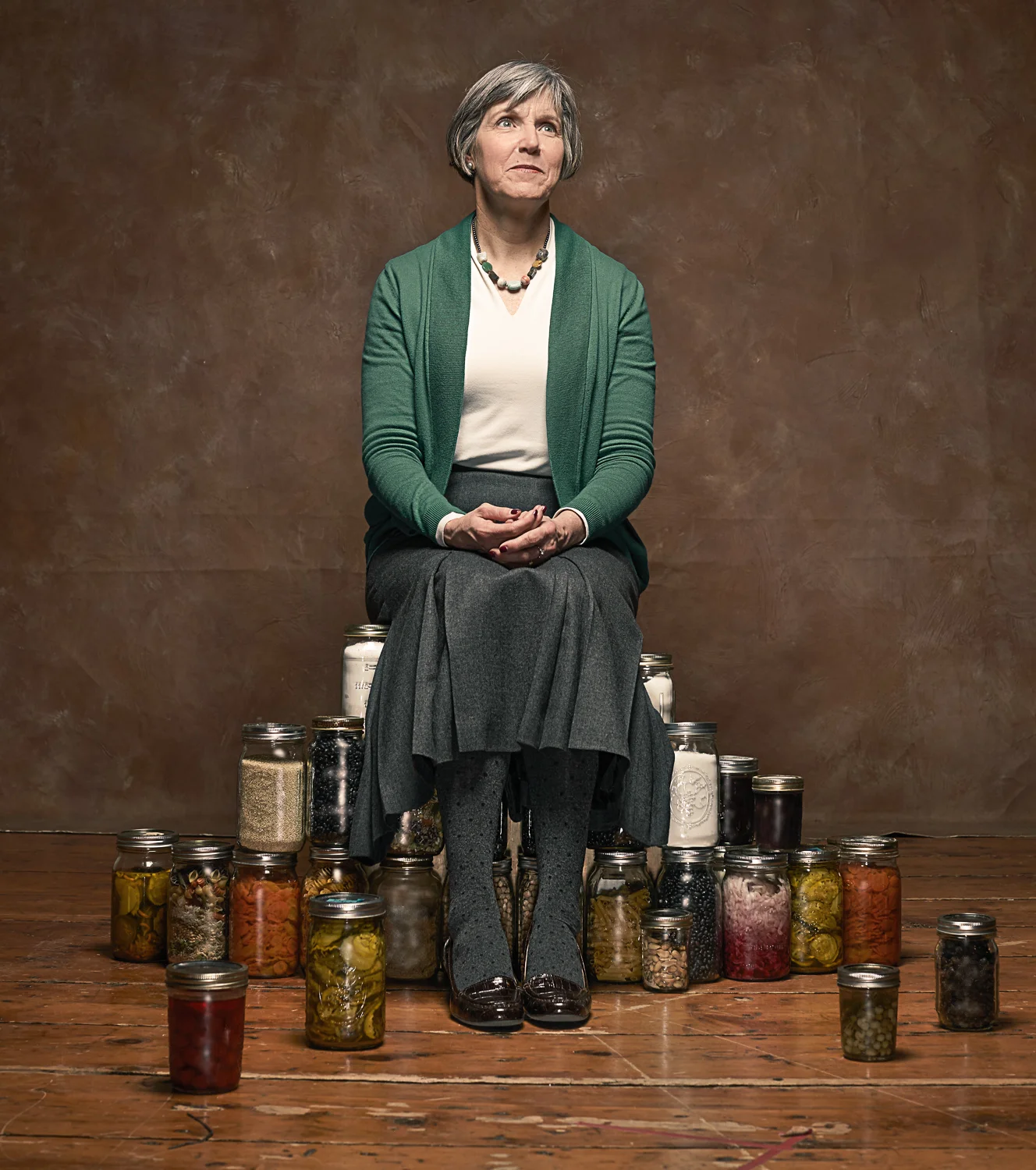 portrait of a woman canner