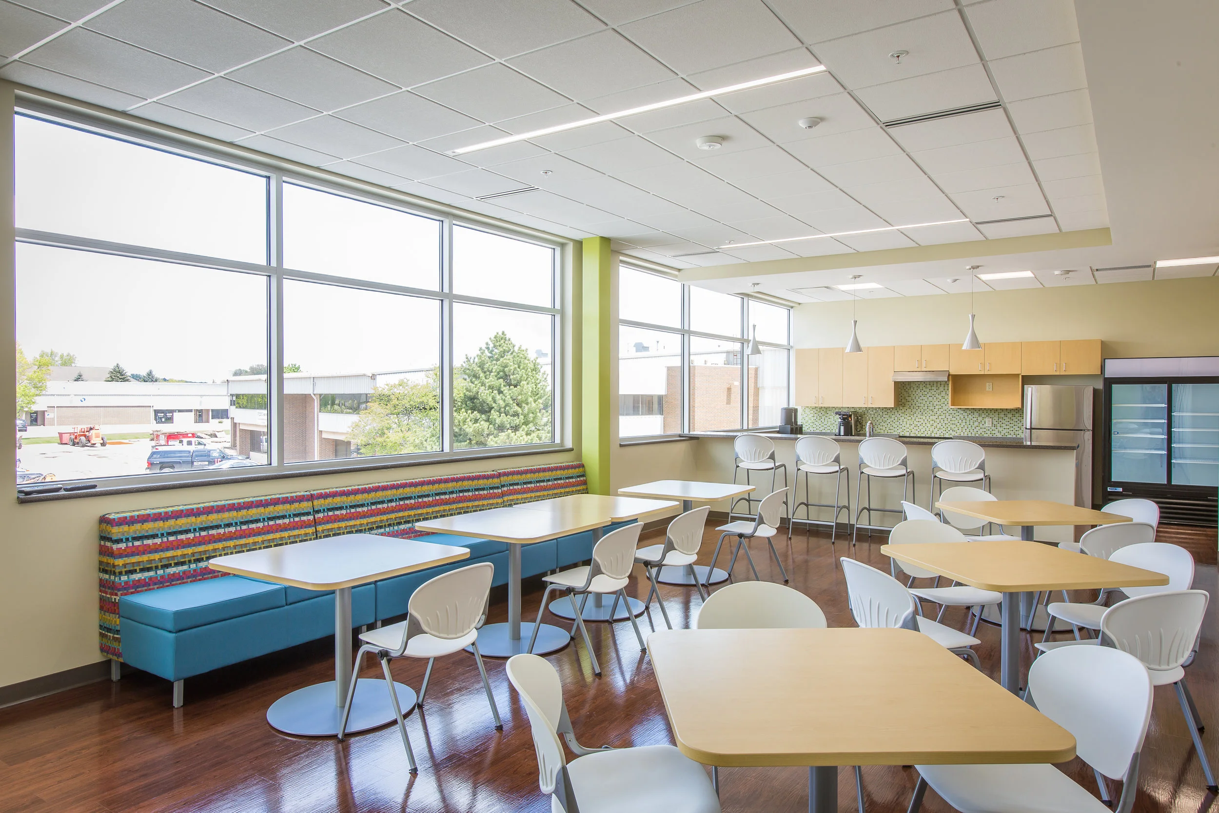 modern cafeteria