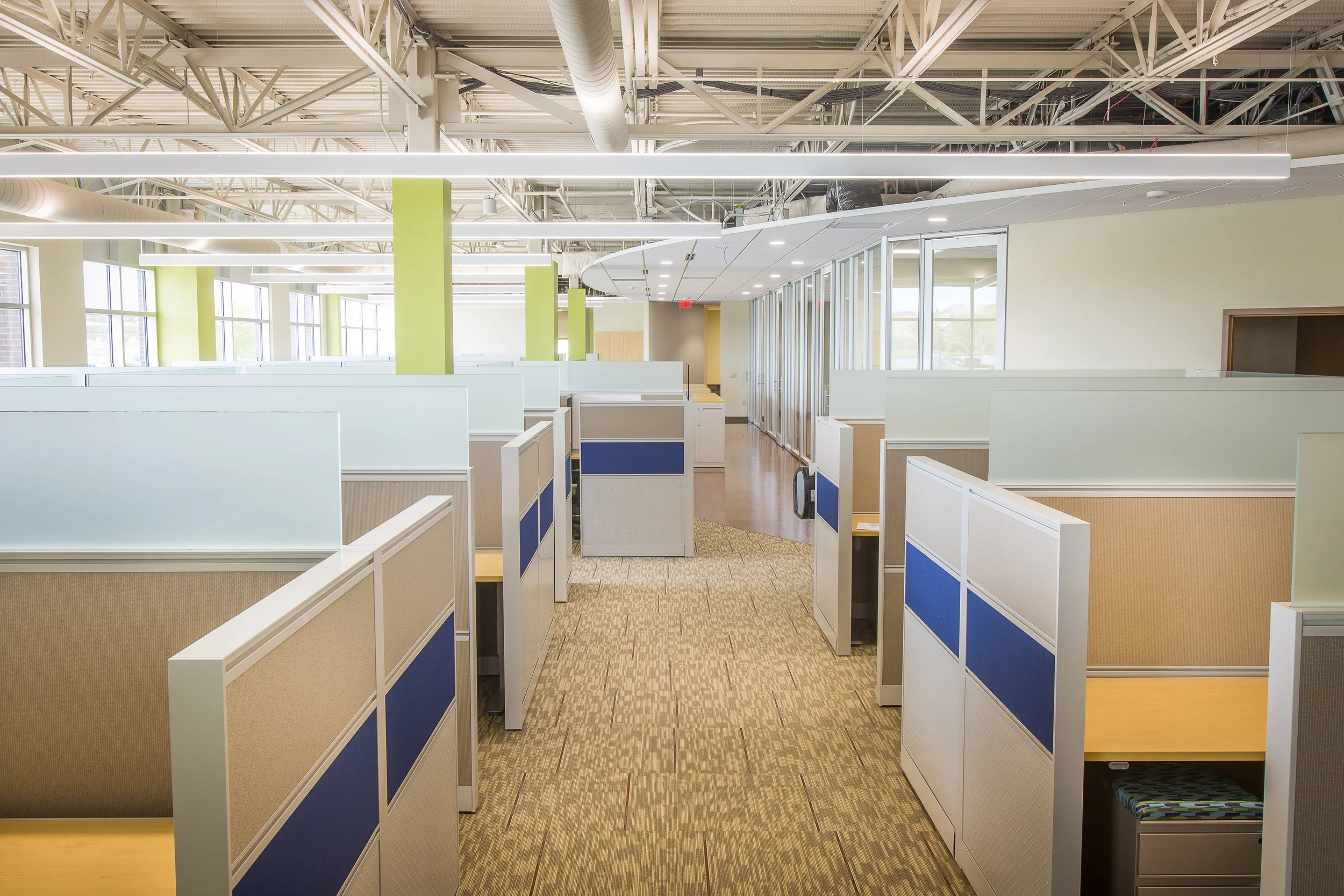 modern office cubical