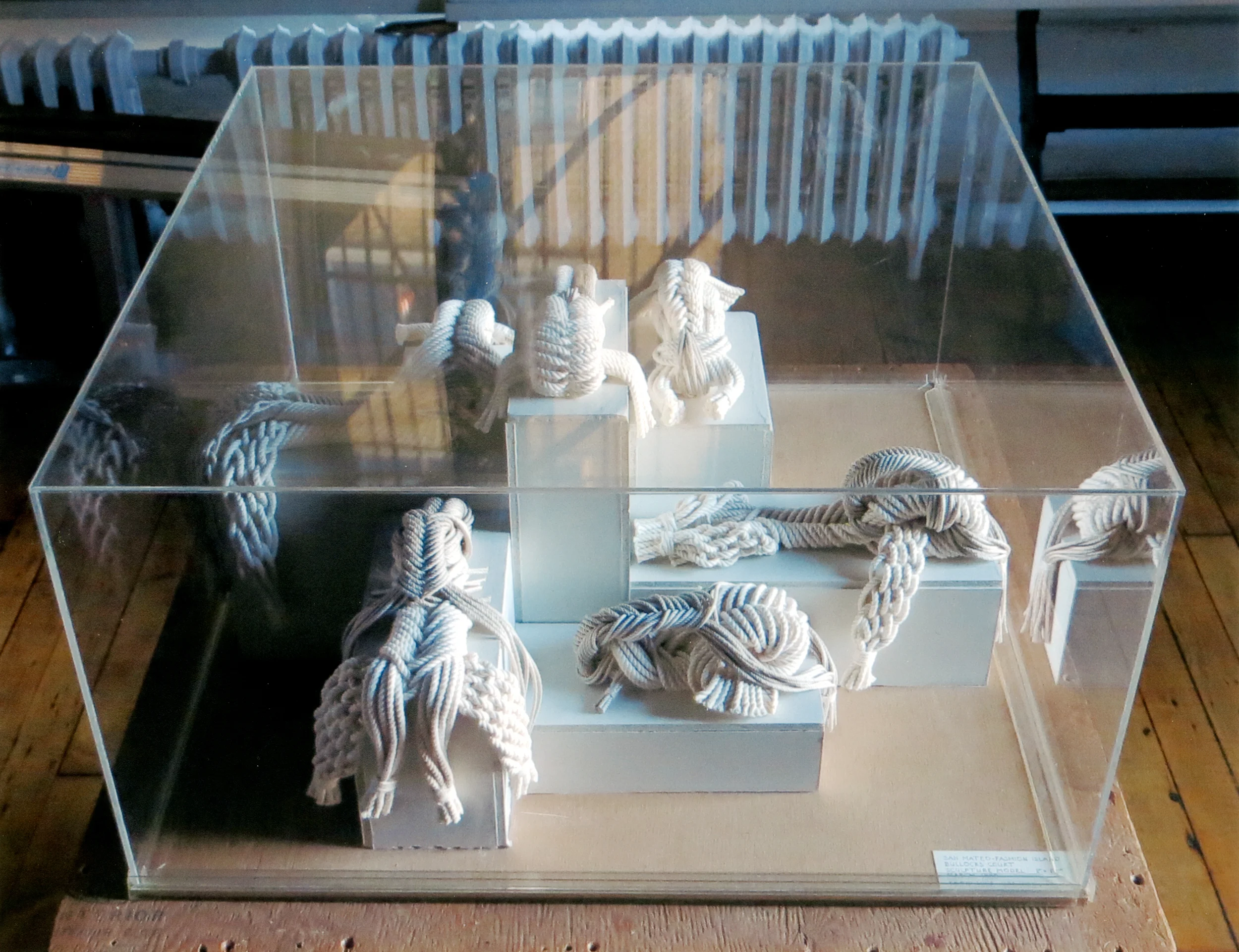San Mateo Maquette 1981 cotton and linen Maryland College of Art Museum Collection 