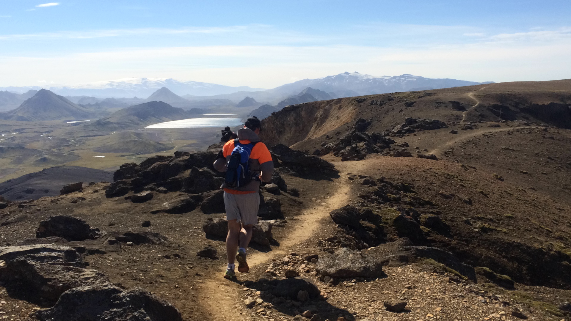 Runner and great view