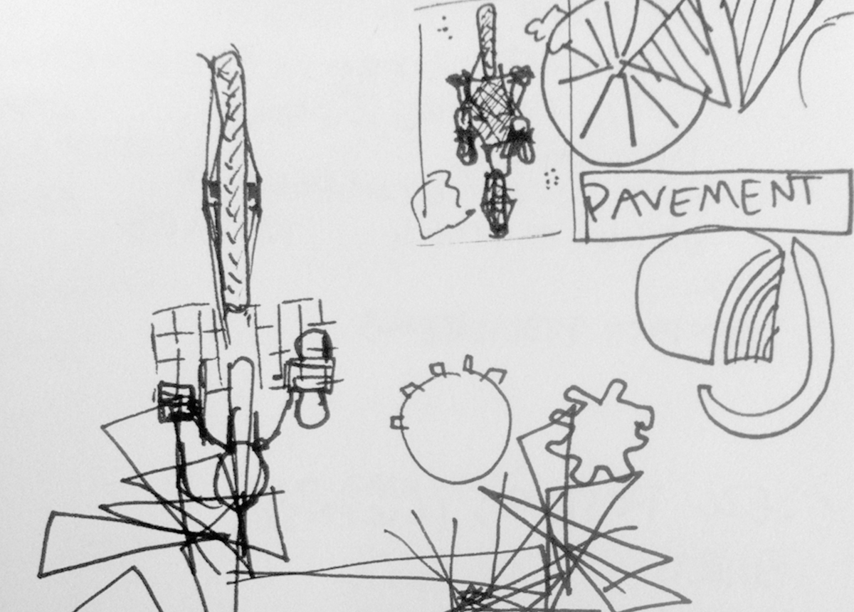 Original Pavement concept sketch