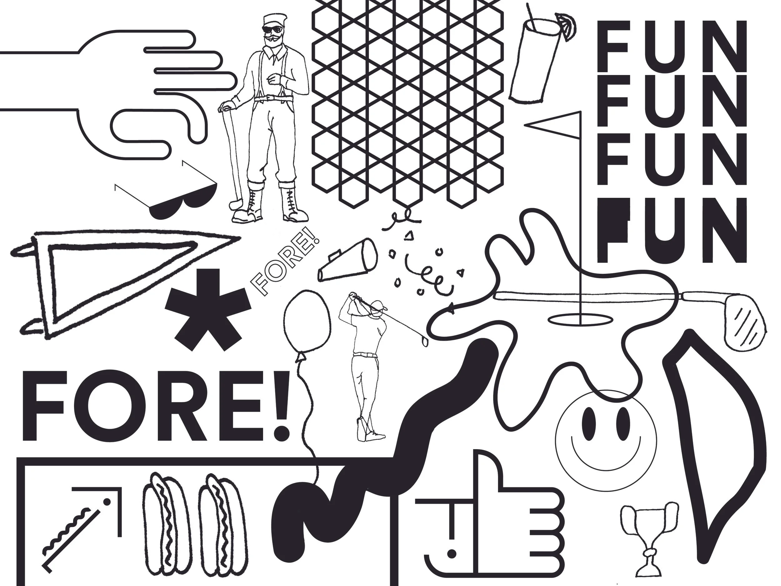 Created a bunch of fun graphics with space150 for 3M, more on this soon.
