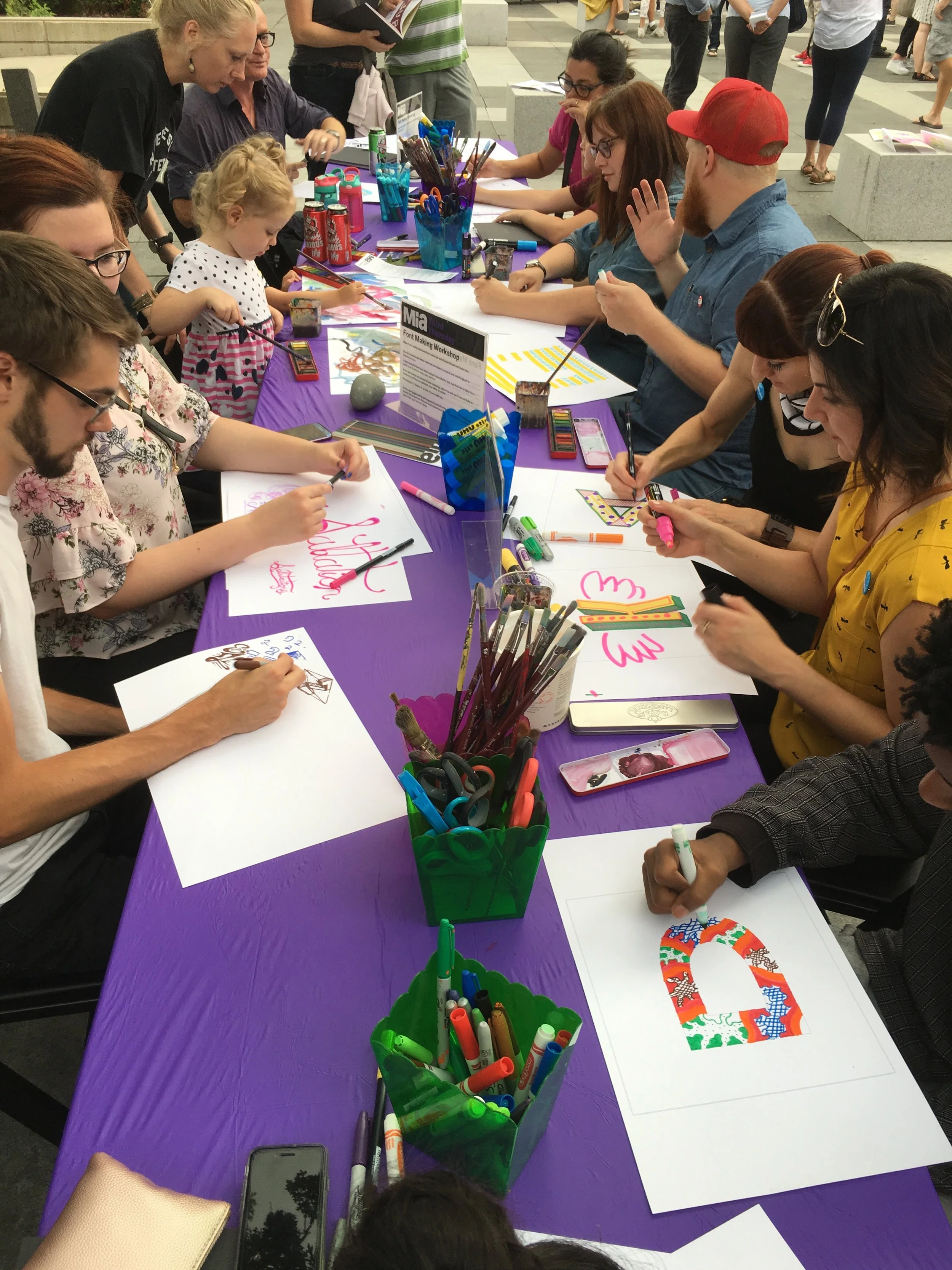 Still have yet to post the process and results from this great workshop!