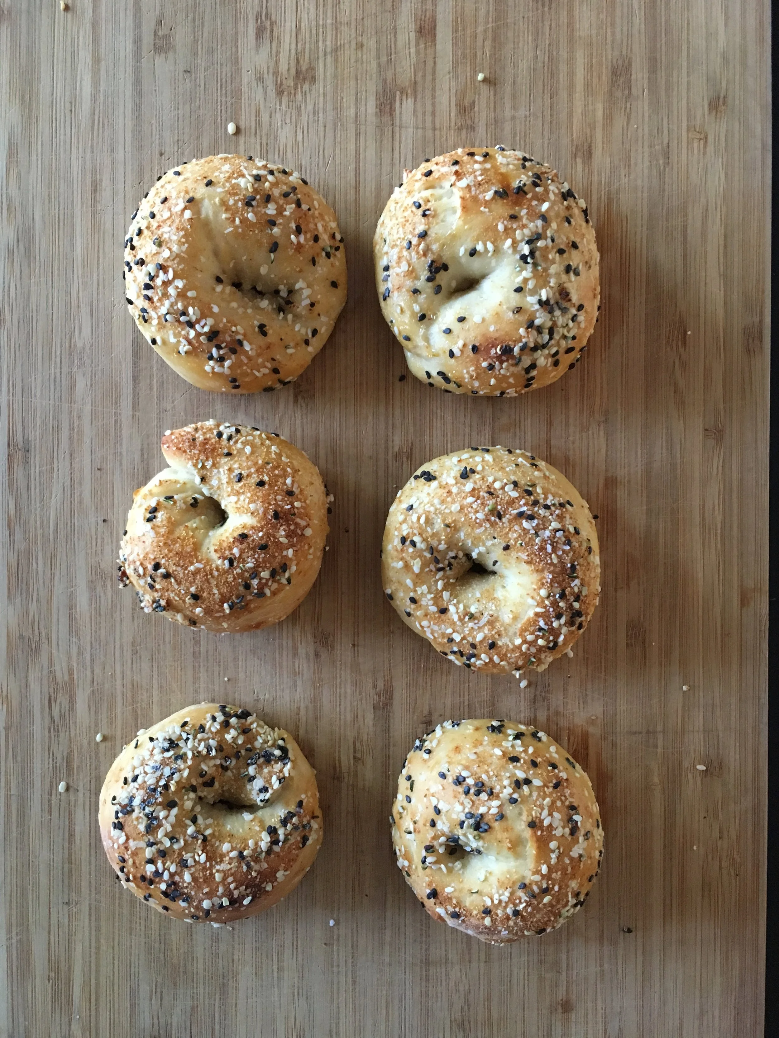 Discovered an easy great way to make homemade bagels