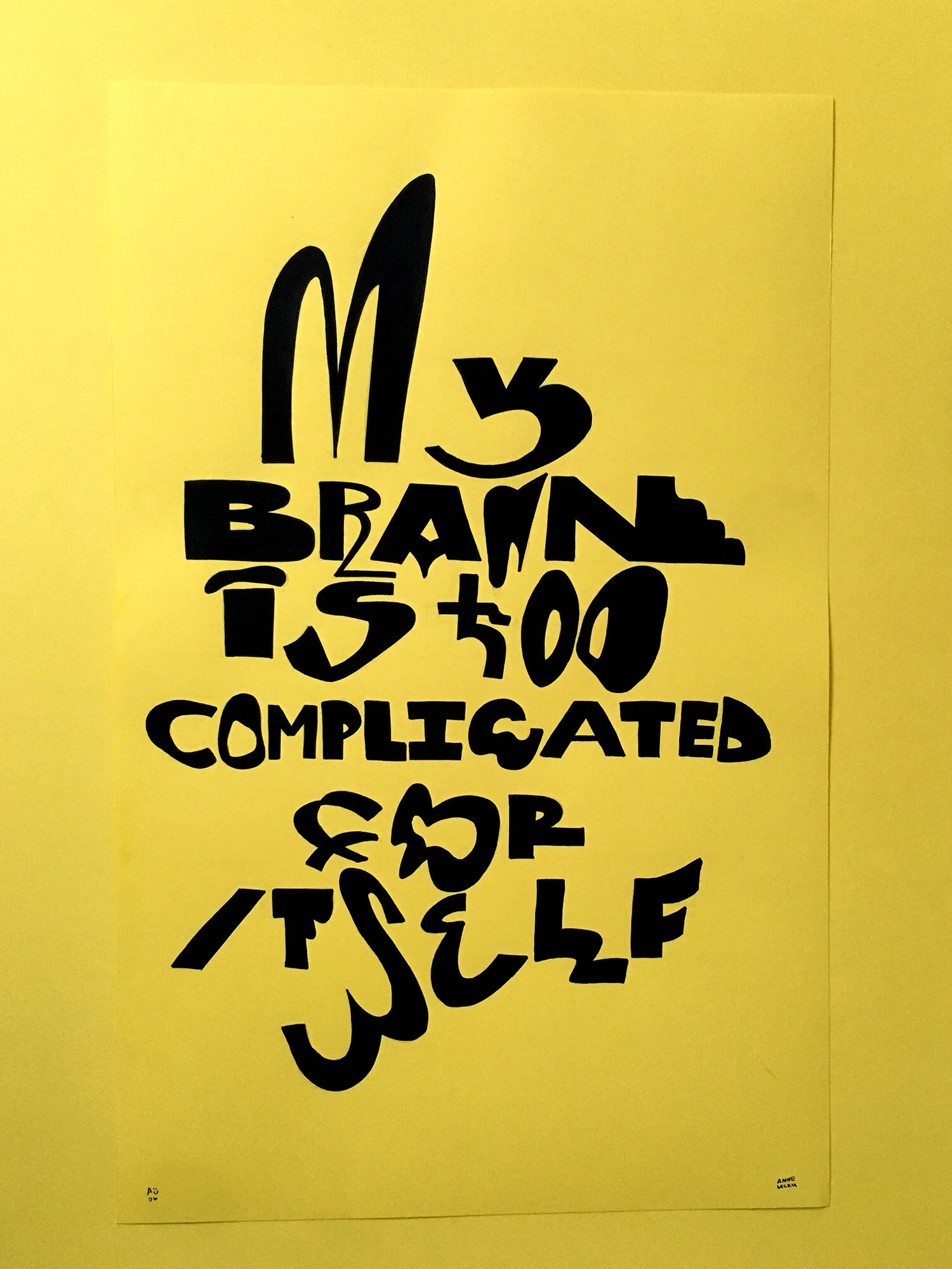 My brain is too complicated for itself