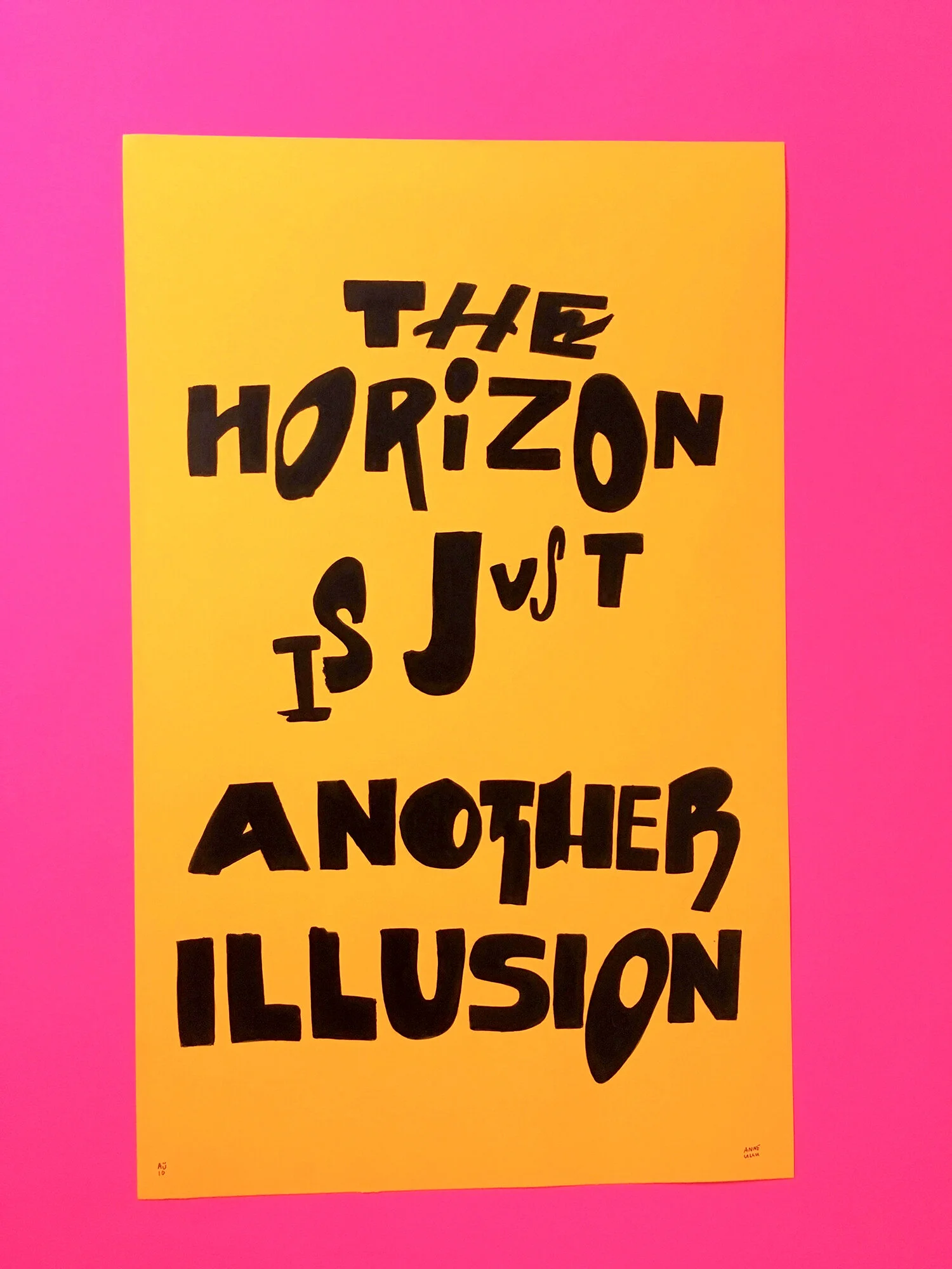 The horizon is just another illusion