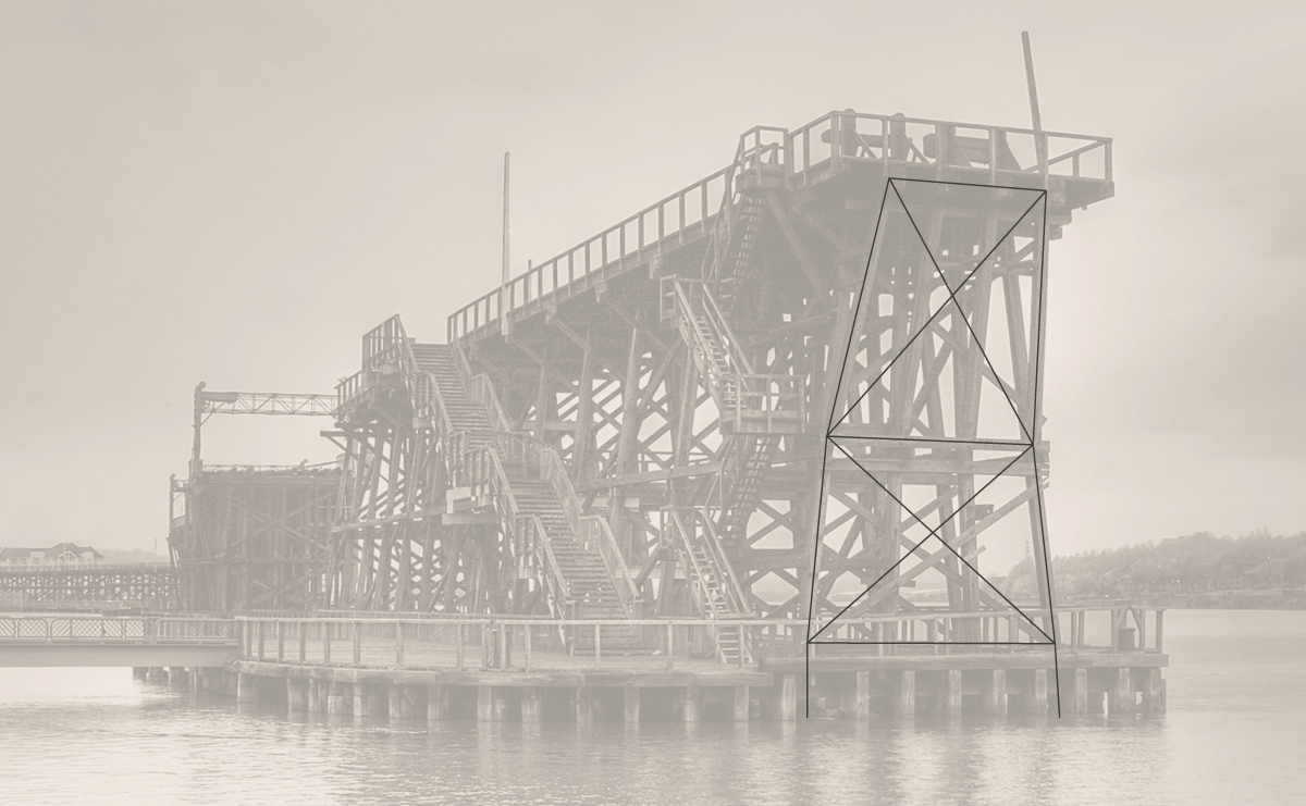 Opened in 1893 the Staiths operated for over 85 years and aided the momentum of the industrial revolution. 