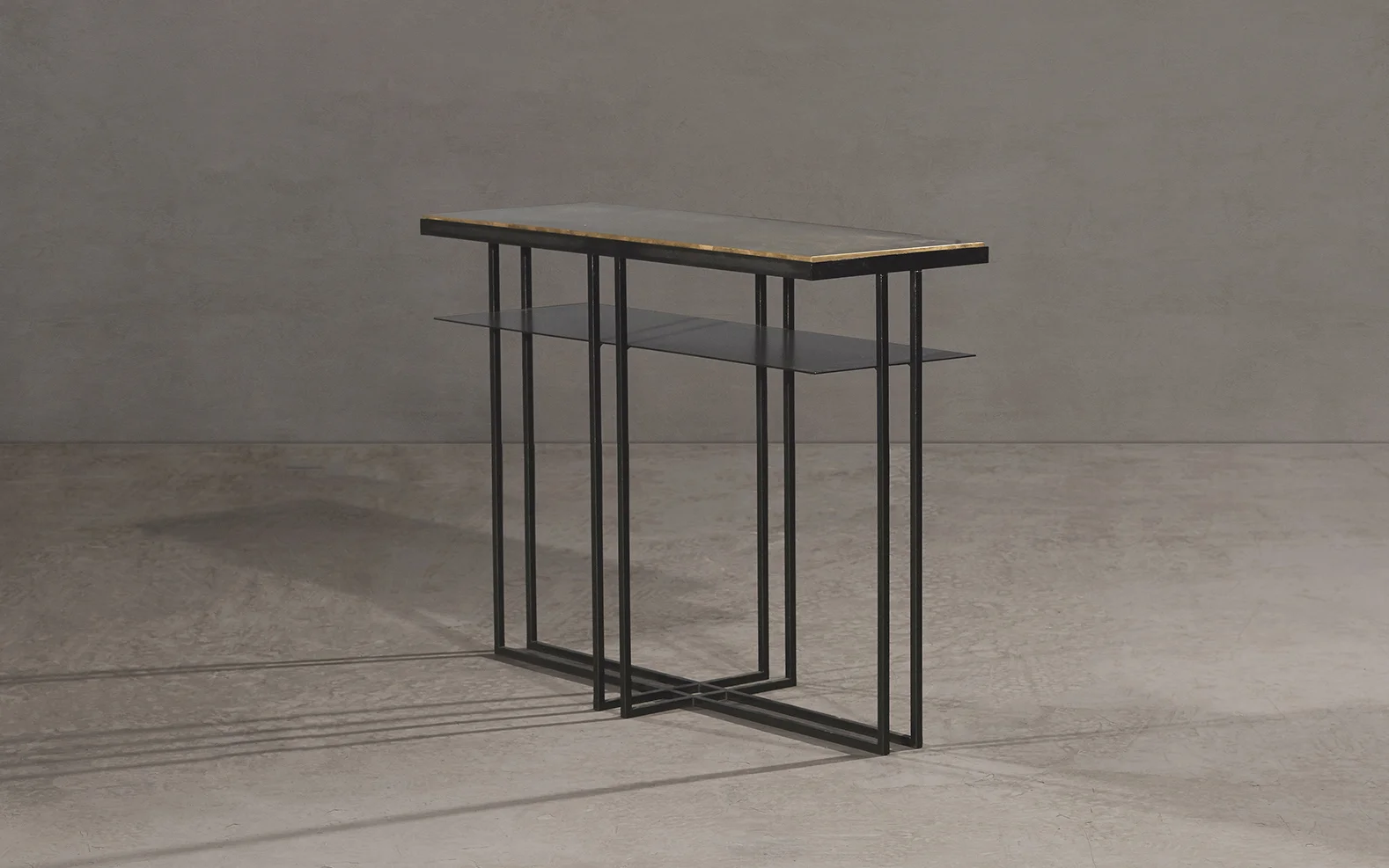 CROSS BINATE SIDE TABLE