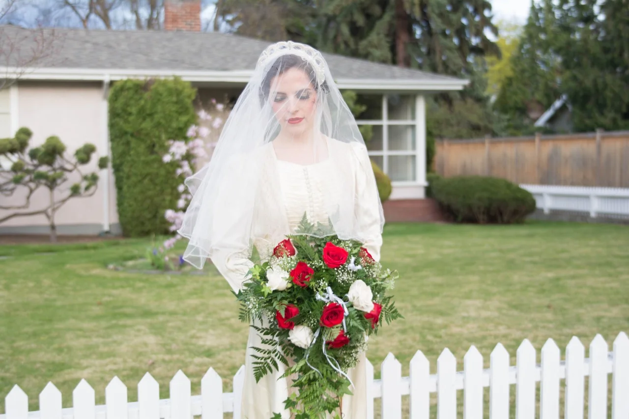 The Little Canopy, May 2015, 1930s bride, Alisha Khan Photography, Model: Jessie Harbron, Wardrobe: Perch Travelling Boutique, Hair by Jessica Langedyk - Elevate Beauty Loft and Florals by Tangerine Orchid