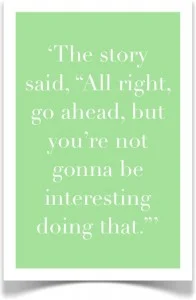 saunders quote