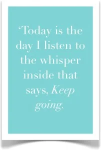 keep going box